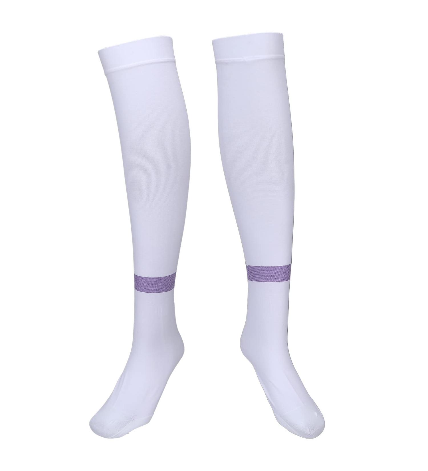 Buy 15-20 mmHg Toeless Compression Socks - Open Toe Knee High Graduated Support (XL) for Optimal Comfort | International Shipping Available - Buy Online on GoSupps.com