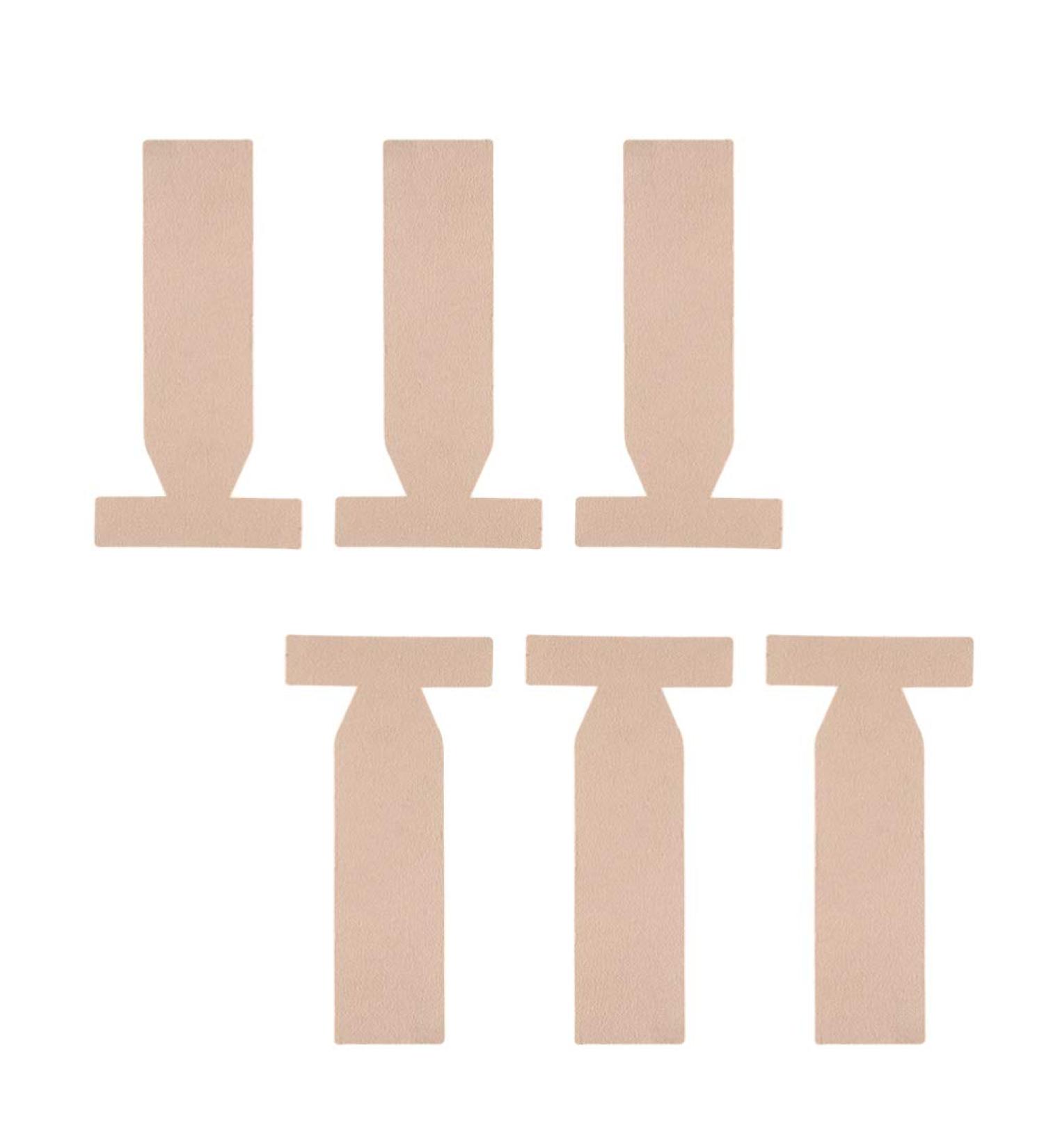 Adhesive Toe Grip Tape 6pcs Set for Bunion Support - Hallux Valgus Bandage 9.5X10.3cm - Buy Online on GoSupps.com