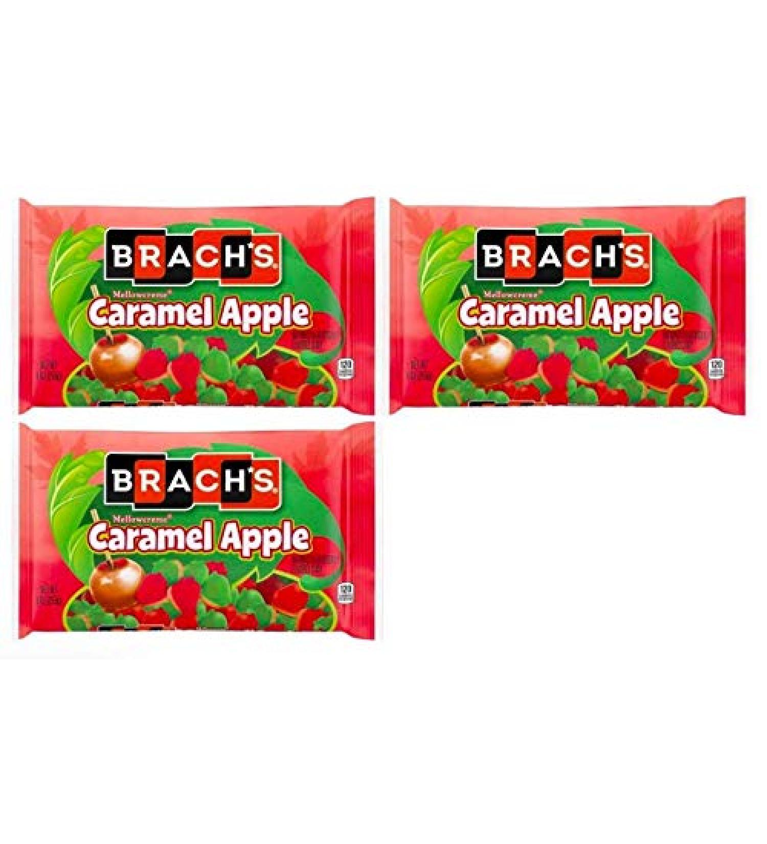 Brach's Caramel Apple Mellowcreme Candy Corn - 9oz (3 Pack) | Delicious Fall Treats - Buy Online on GoSupps.com