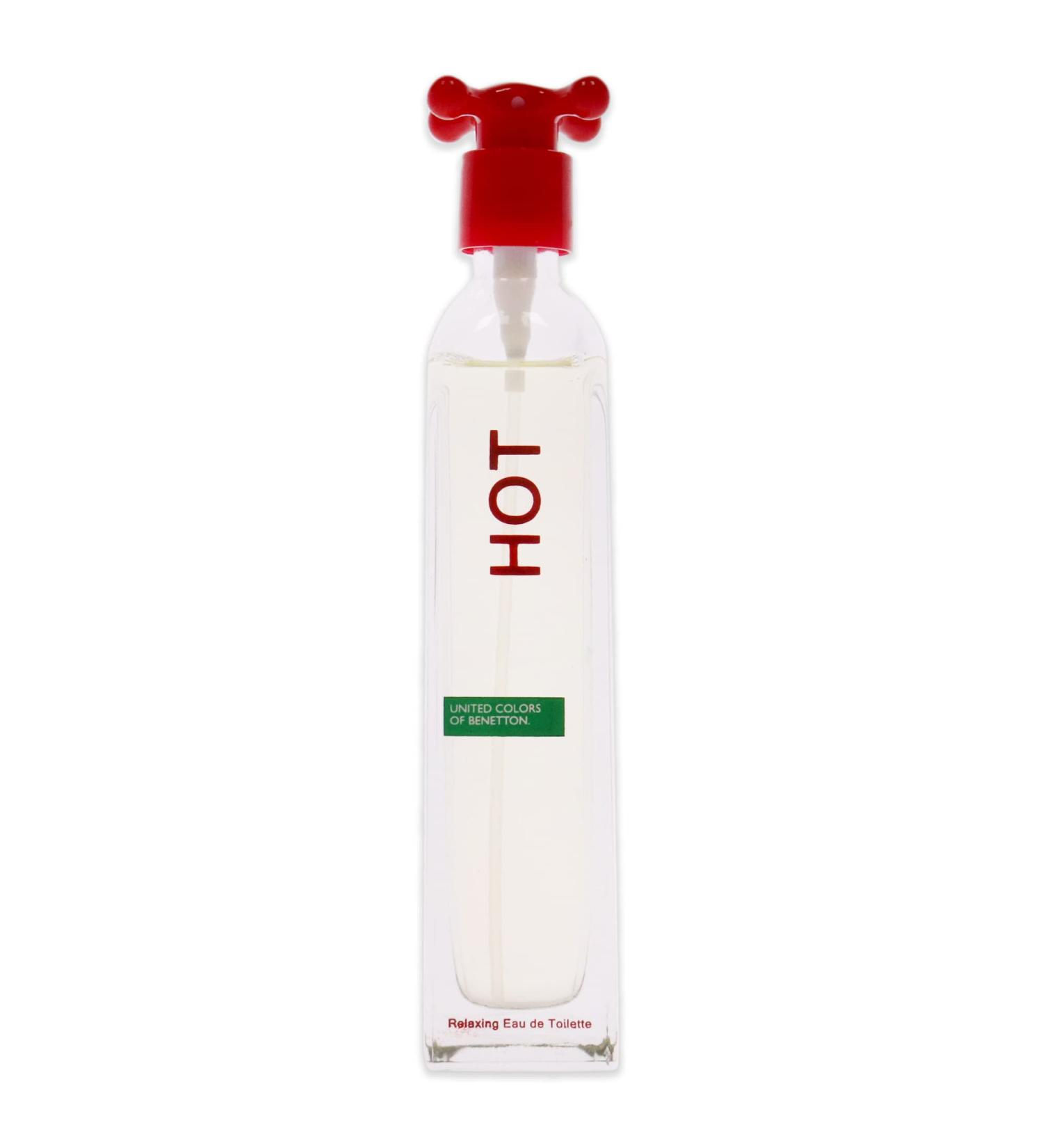 Hot by United Colors of Benetton for Women - 3.3 Ounce EDT Spray Edt Spray 3.3 Oz 3.3 Fl Oz (Pack of 1) - Buy Online on GoSupps.com