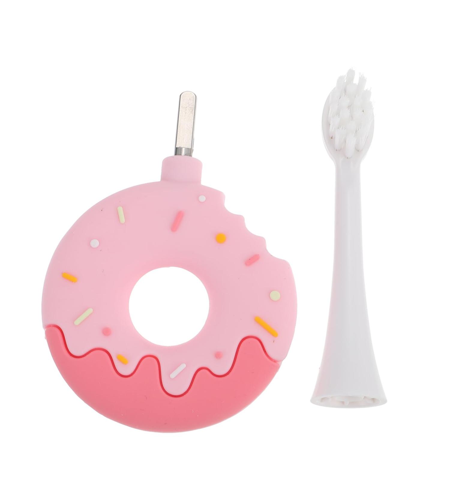 Minkissy Portable Toothbrush - Silica Gel Tooth Cleaning Brush Head (Pink 1 Pack) for Travel - Buy Online on GoSupps.com