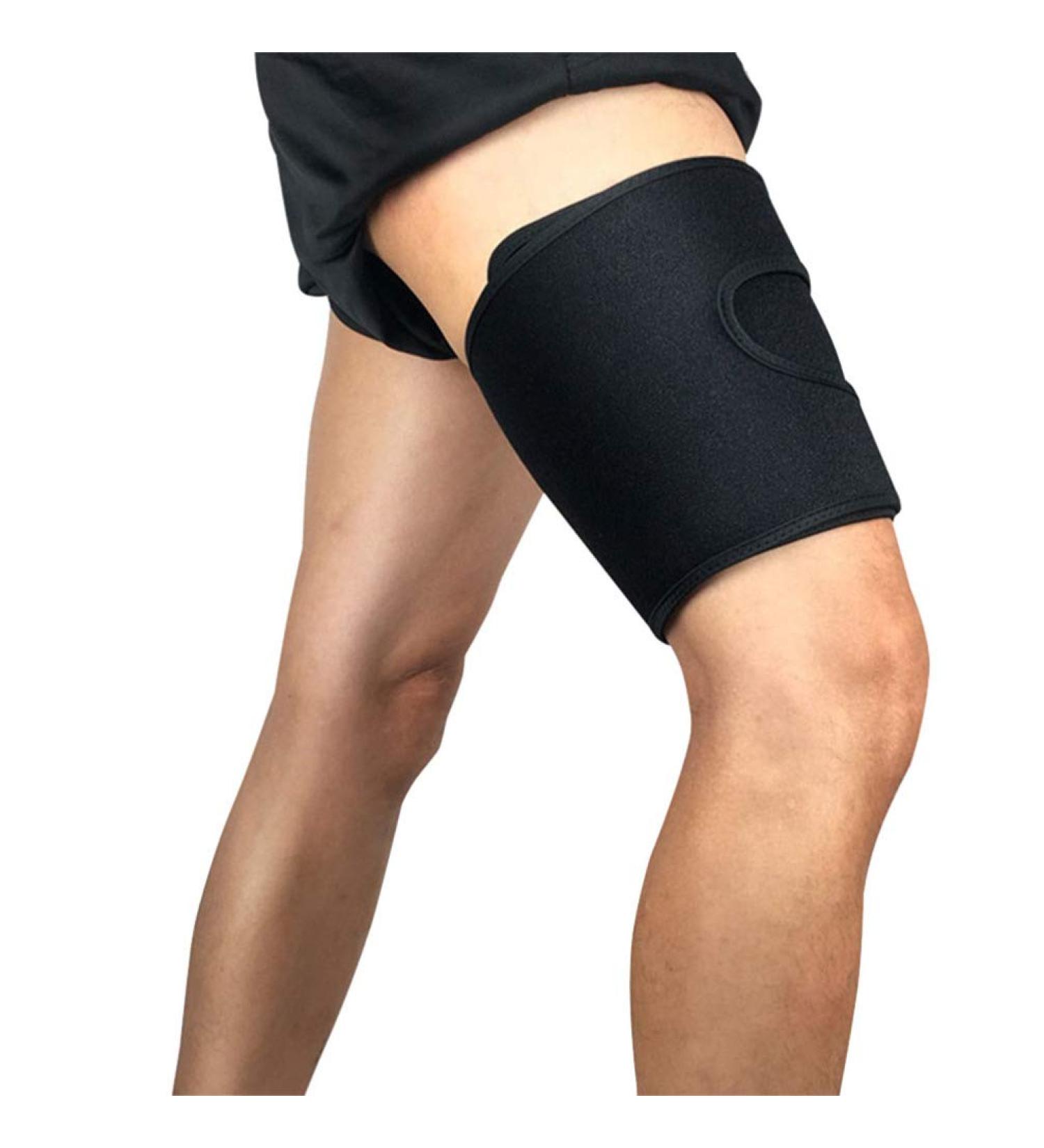 Buy Healifty Thigh Support Brace | Adjustable Compression Sleeve for Hamstring & Thigh | International Shipping - Buy Online on GoSupps.com