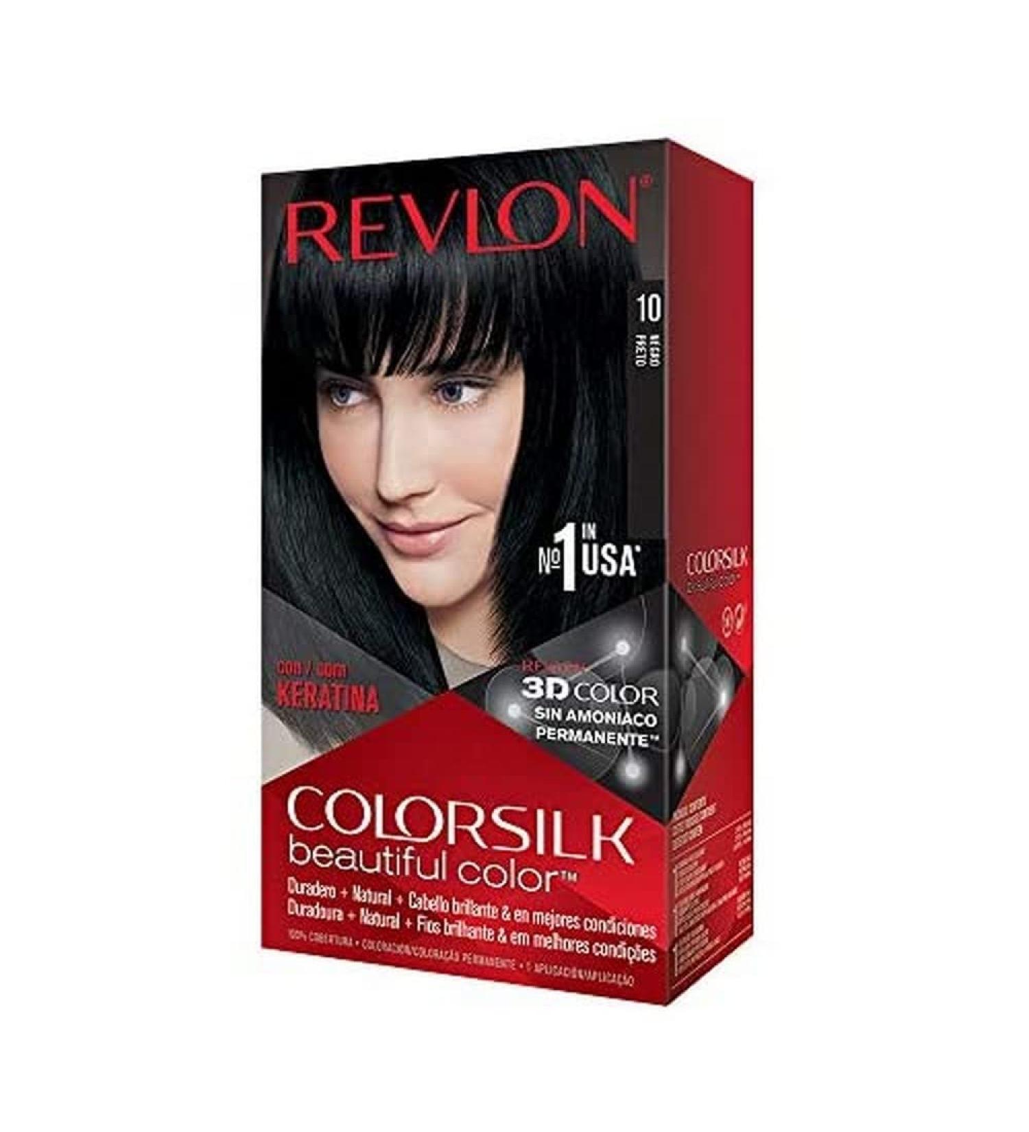 Revlon Colorsilk Haircolor Black - 1 Count | Premium International Shipping Available - Buy Online on GoSupps.com