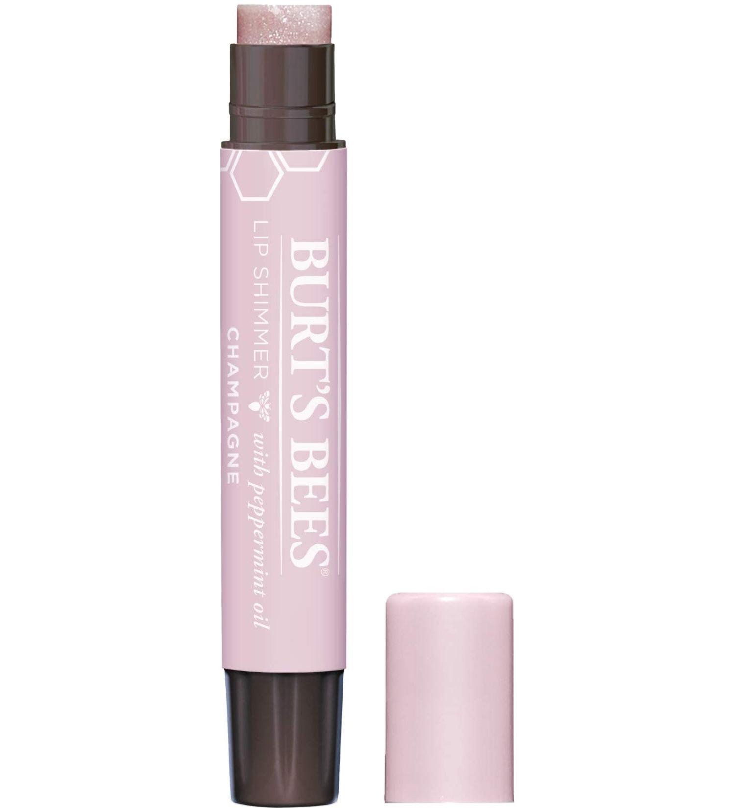 Burt's Bees Lip Shimmer Champagne 0.09 oz (Pack of 5)