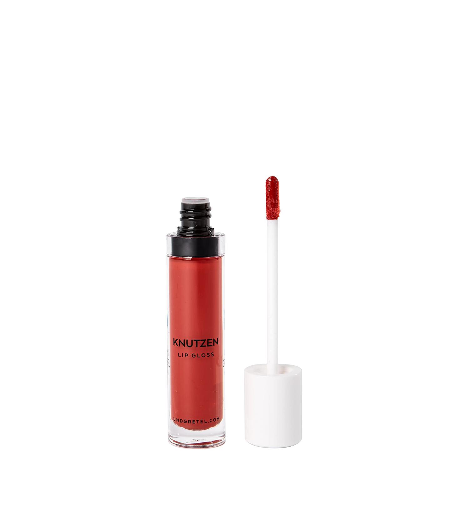 And Gretel Natural Cosmetics Knutzen Lip Gloss - Nourishing Highly Pigmented & Certified - Matte Sunrise Red 04 - 1 Piece - Buy Online on GoSupps.com