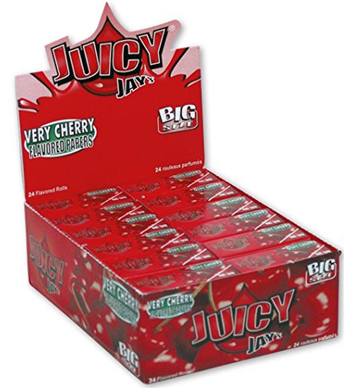 Aromatic Juicy Jays 24 x 5 m Rolls Big Size Very Cherry