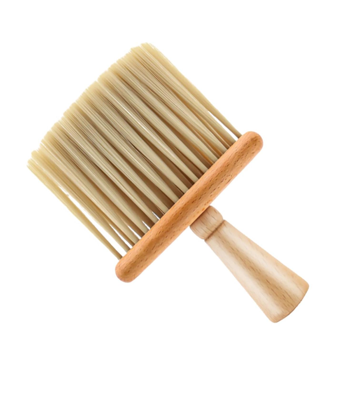 Beatifufu 1pc Hair Barber Brush Hairdressing Neck Brush Barber Duster Brush Styling Cleaning Brush Neck Brush for Hair Cutting Haircut Cleaning Brush Neck Duster Brush Beech - Buy Online on GoSupps.com
