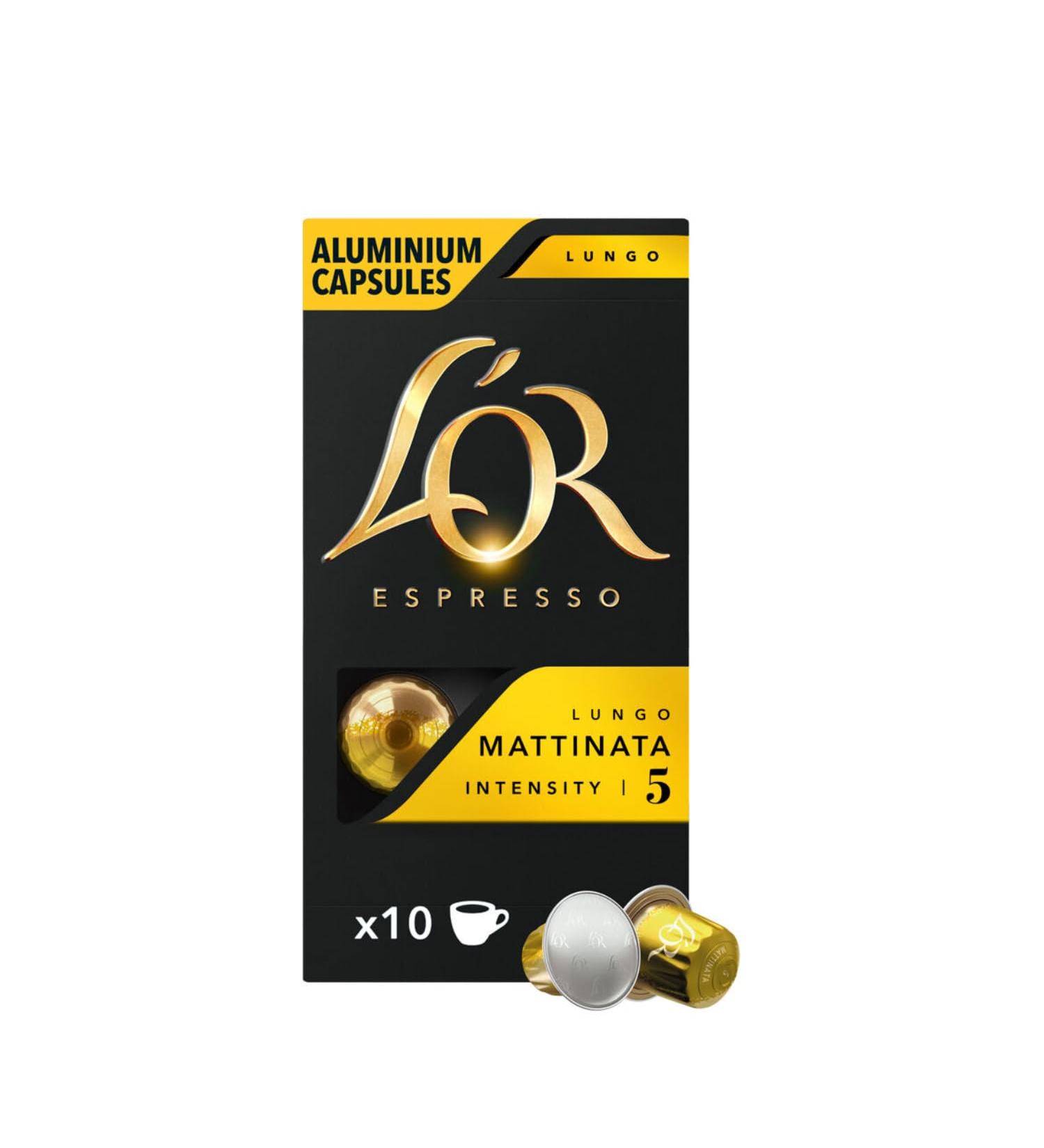 Café L'OR Espresso Lungo Mattinata intensity 5-10 capsules