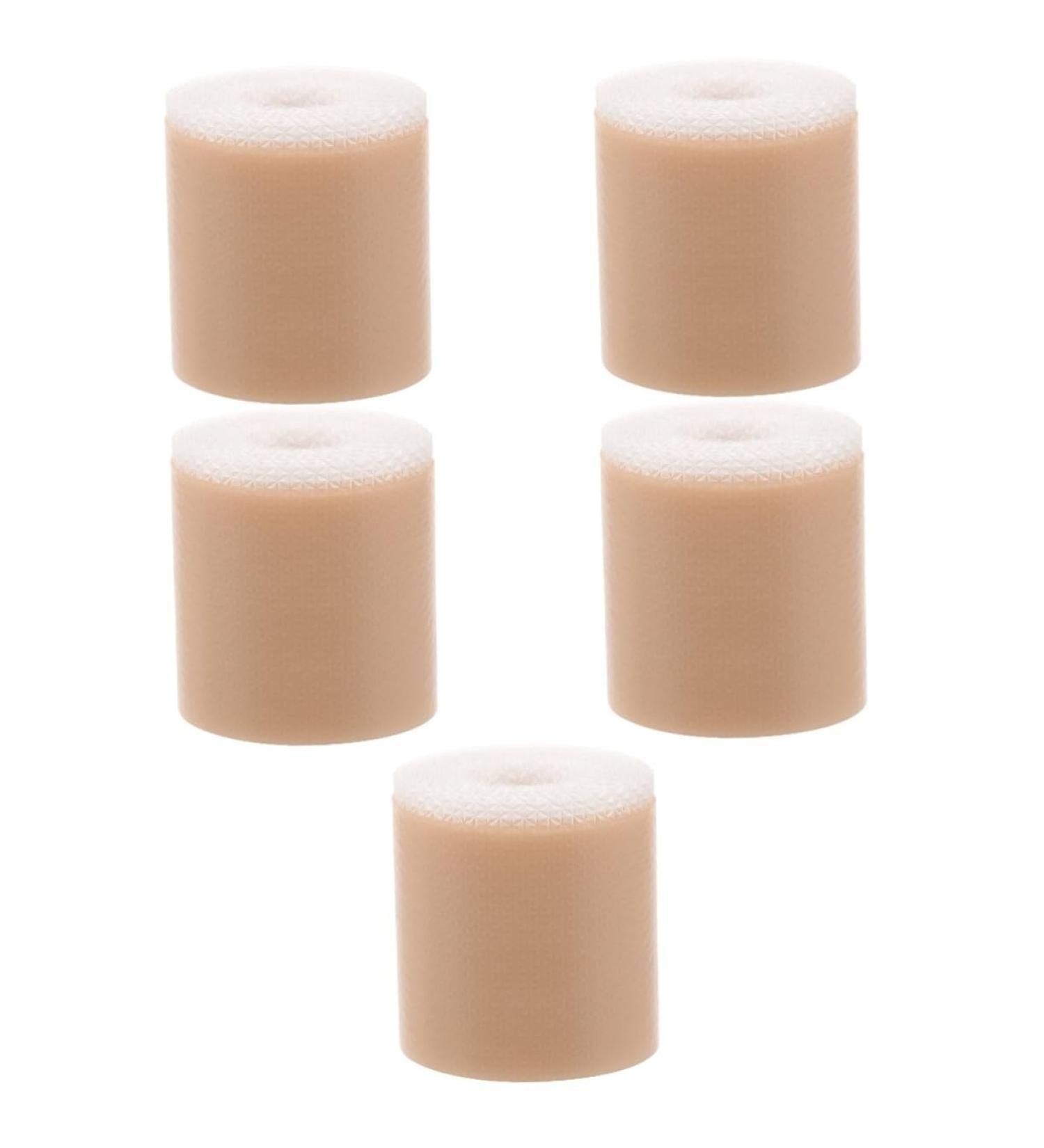 Healvian Silicone Scar Tape 5 Rolls - Adhesive Comfortable Skin Patch for Scars - 33x5.5cmx5pcs - Buy Online on GoSupps.com