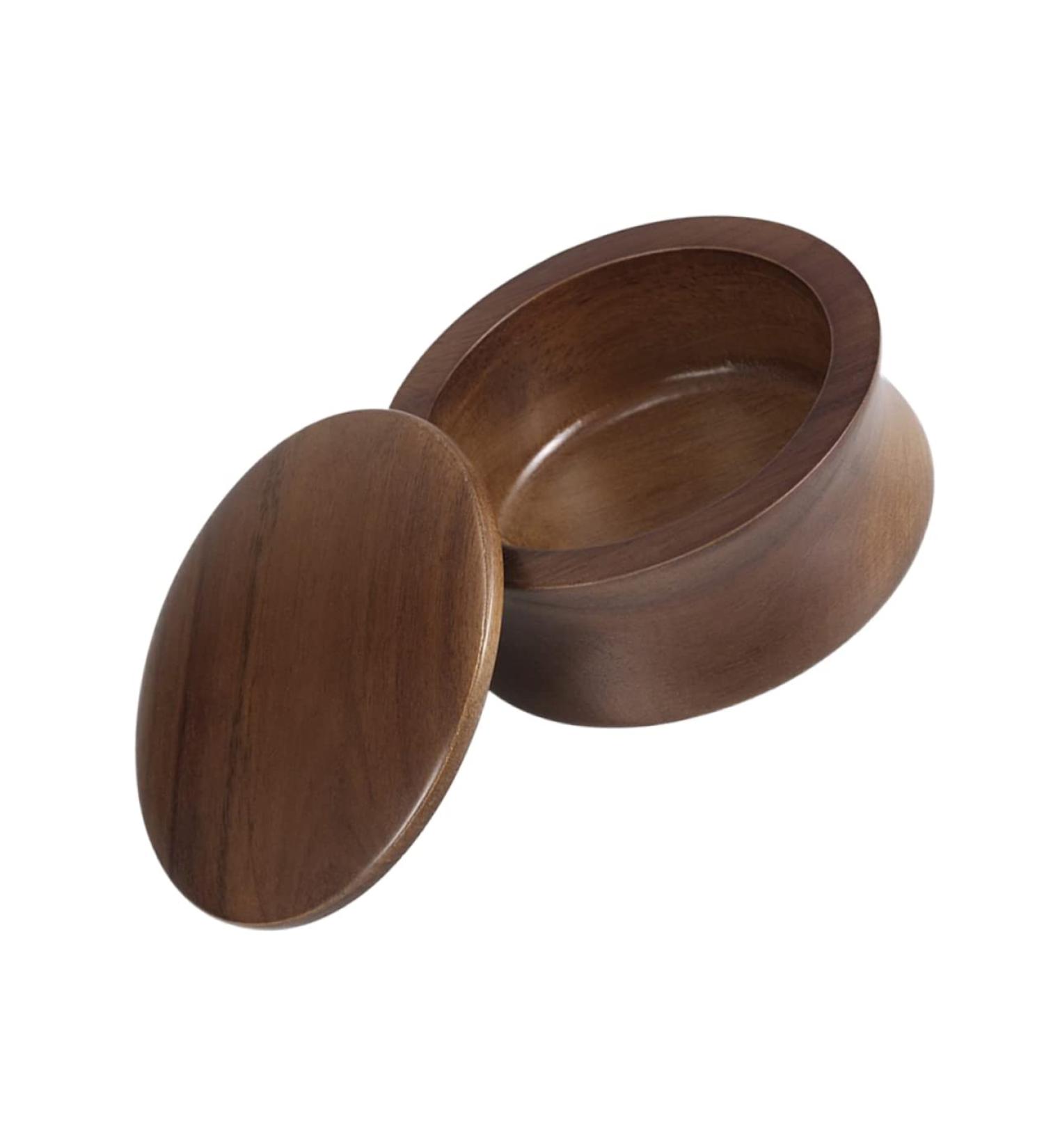 Healeved Shaving Bowl with Lid | Men's Shaving Soap Bowl for Ultra Rich Foam | Premium Shaving Bowls for Men - Buy Online on GoSupps.com