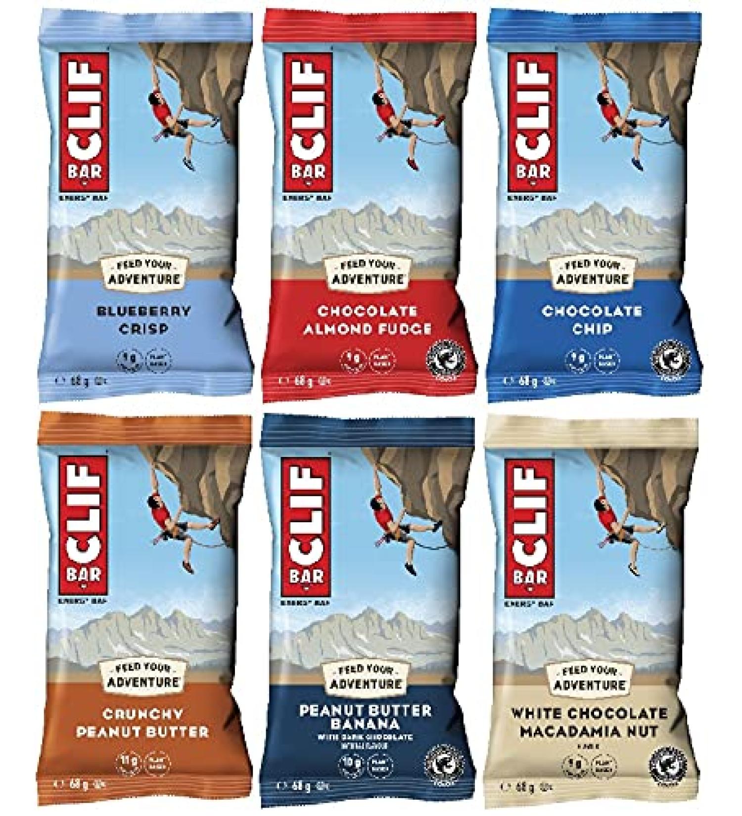 Clif Bar Variety Probier- Paket 6er - Buy Online on GoSupps.com