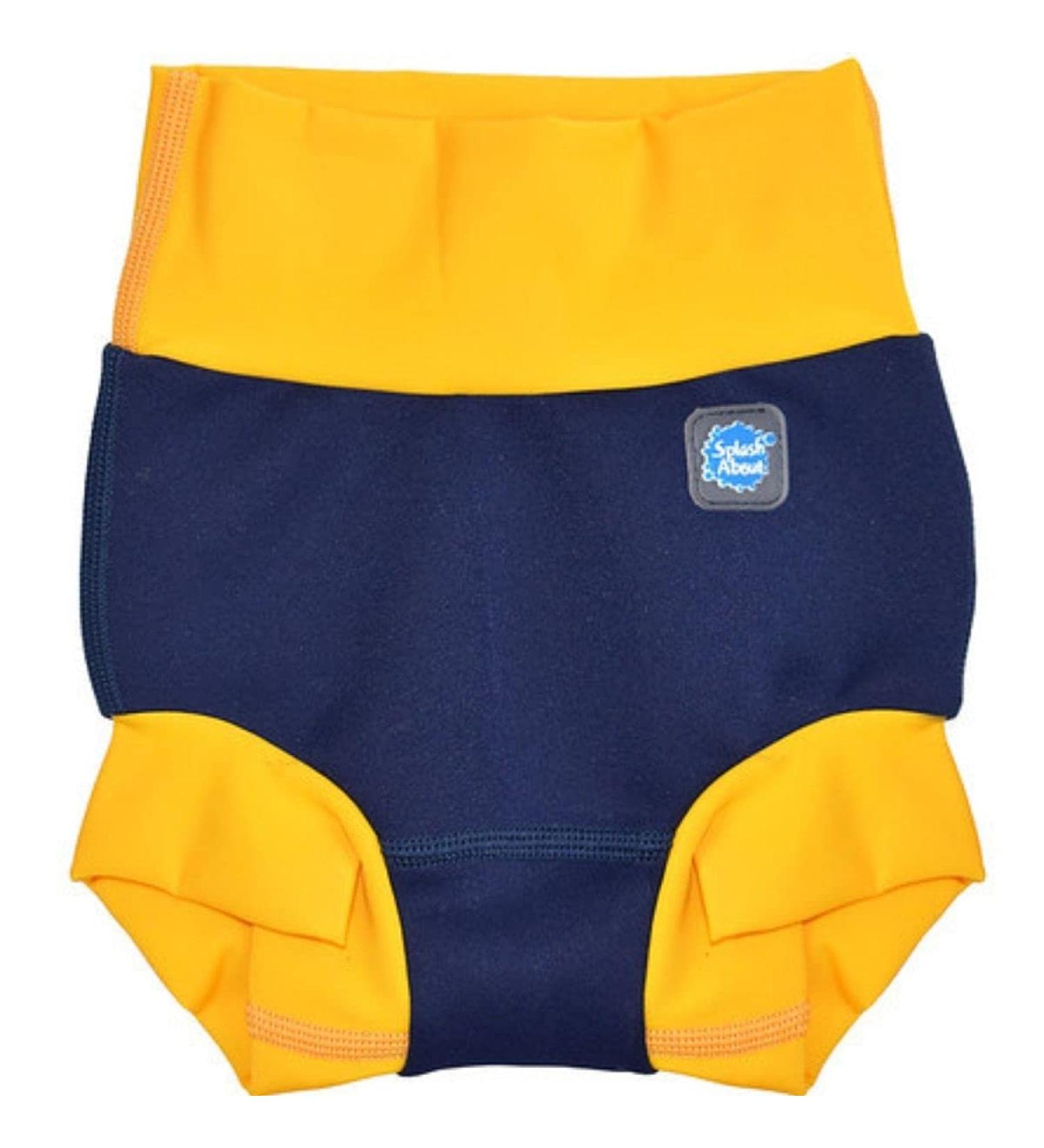 Splash About Happy Nappy Duo 12-24 Months Navy/Yellow