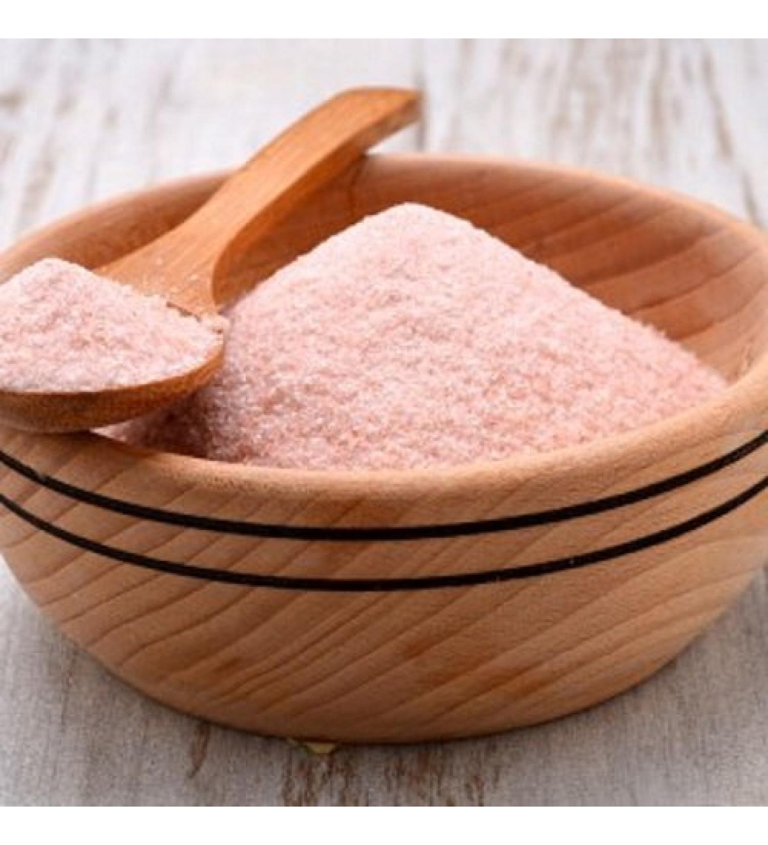 Idreamtrader Fine Himalayan Pink Salt 1kg & 300g – Pure & Naturally Organic Fine Salt Food Grade (1kg Bag/300g Bag) Organic Fine Himalayan Pink Salt (2kg)