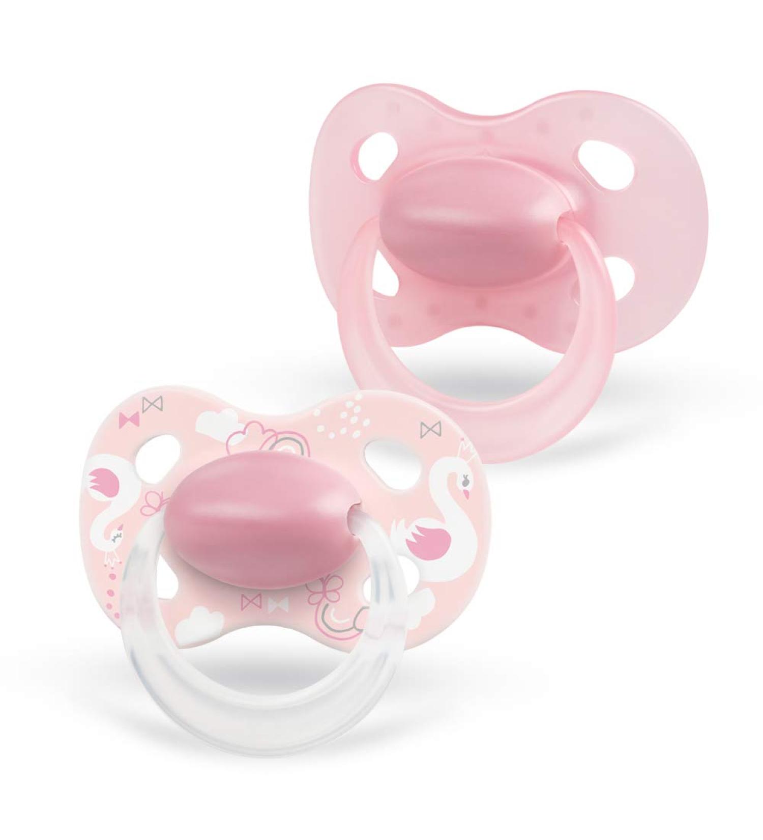 Medela Baby Original Pacifier for 6-18 Months - 2 Pack in Ros | International Shipping Available - Buy Online on GoSupps.com
