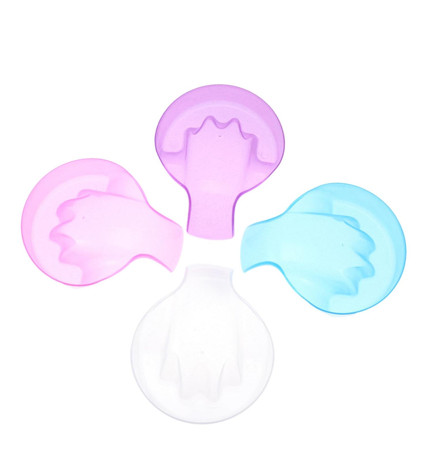 Veemoon Bol de Trempage pour Ongles Manucure 4 Pi ces Taille Moyenne en Pp R sistante pour Dissolvant Vernis Ongles Usage Professionnel et Domestique Couleurs Al atoires - Buy Online on GoSupps.com