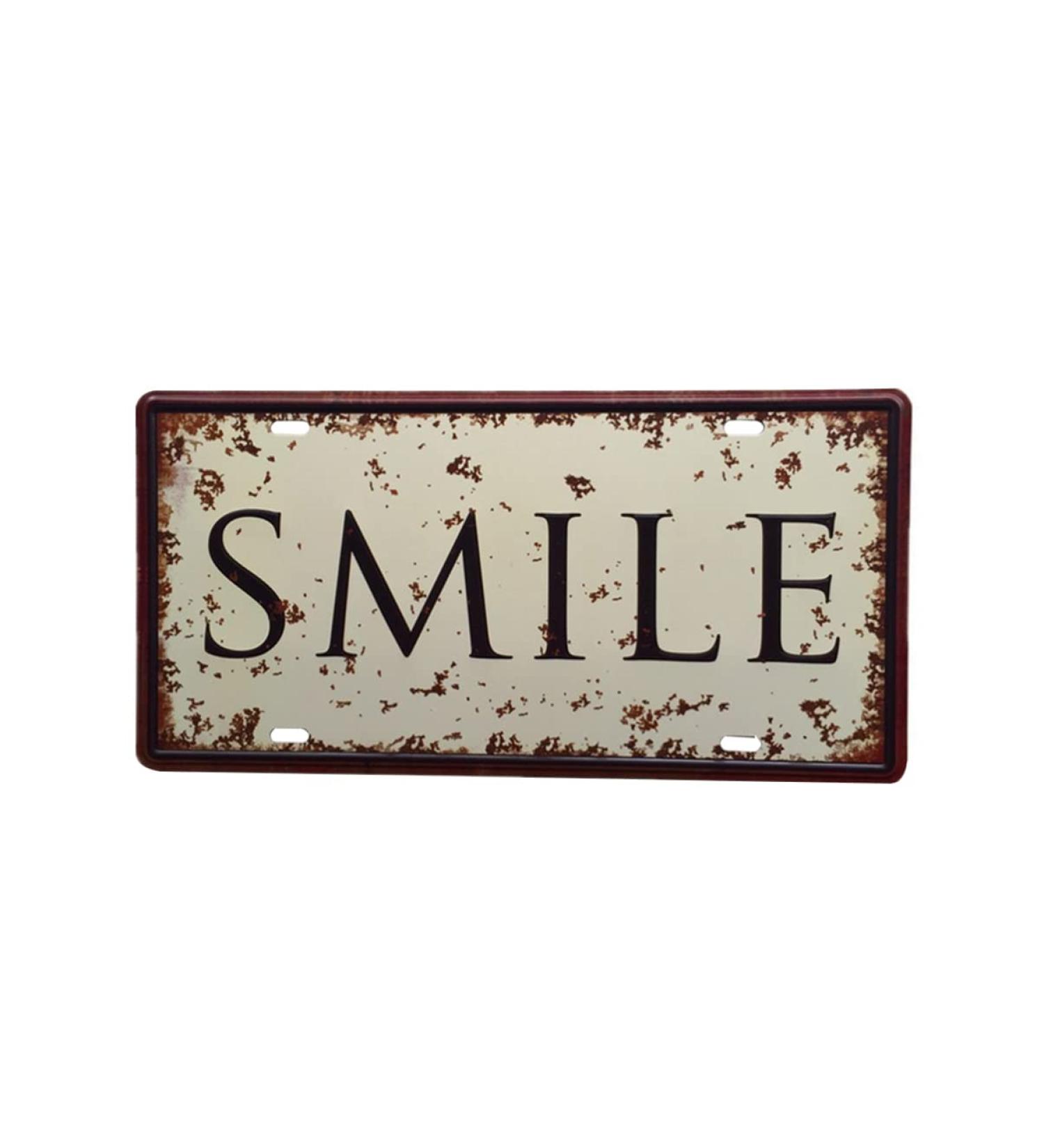 LIFKOME Metal Signs Home Decor Signs Metal Vintage Signs The Sign European and American Tin Painting - Buy Online on GoSupps.com