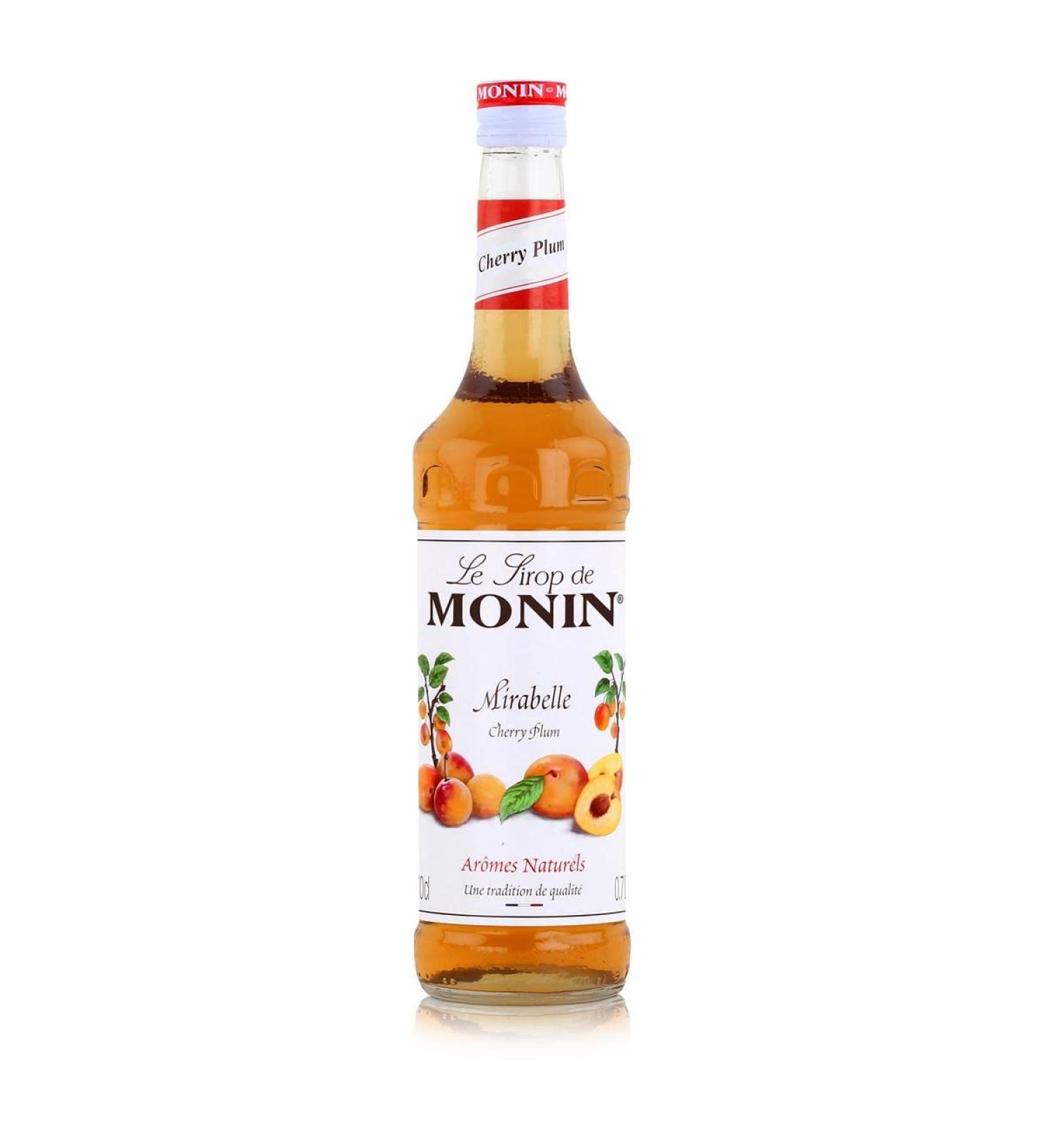 Buy Monin Mirabelle Syrup 0.7 L - Perfect for Cocktails & Desserts | International Shipping Available - Buy Online on GoSupps.com