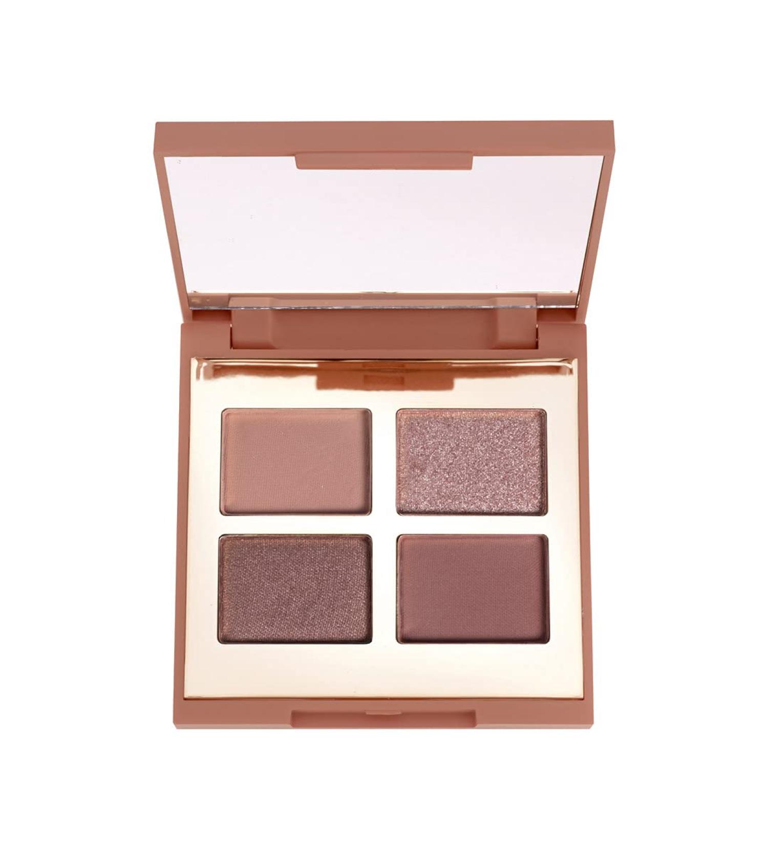 Mellow Cosmetic Eyeshadow Quad - Matte & Shimmer Palette for Women - Highly Pigmented Longwear Eye Makeup Kit (Rhea - Buy Online on GoSupps.com