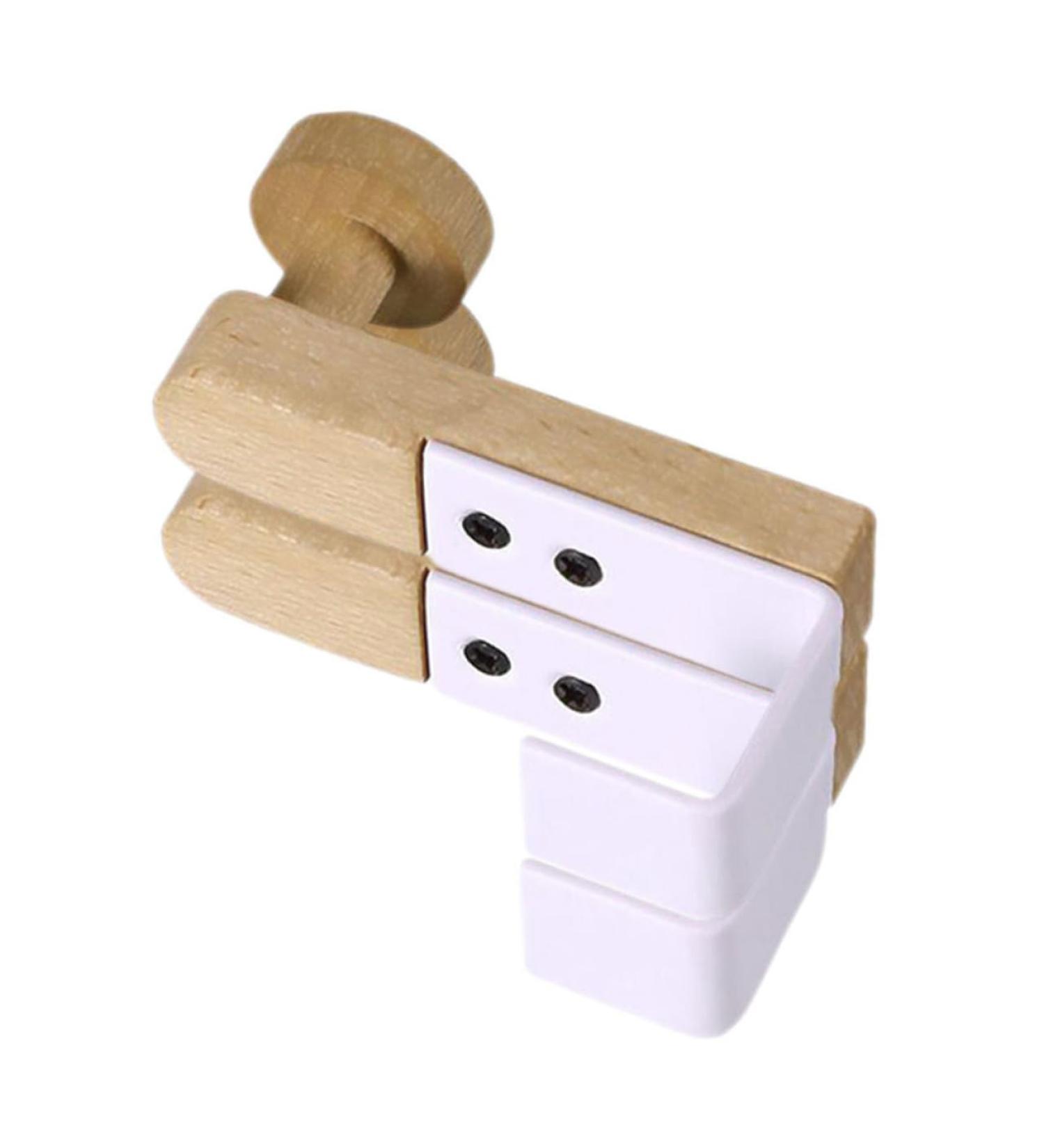 CIYODO Clothes 2pcs Towel Hook Wood Coat Hooks Scarf Hanger Coat Rack Door Hanger Door Hook Car Door Shower Door - Buy Online on GoSupps.com