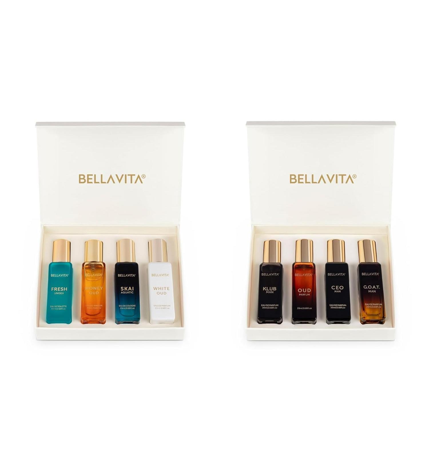 Perfume Gift Set Combo for Men (8 x 0.68 fl. oz) | CEO Klub Goat Oud Skai Fresh White Oud Honey Oud | Ideal for Gifting Trials and Travel | Vegan Cruelty-free & Long-lasting | Combo Set of 2 - Buy Online on GoSupps.com