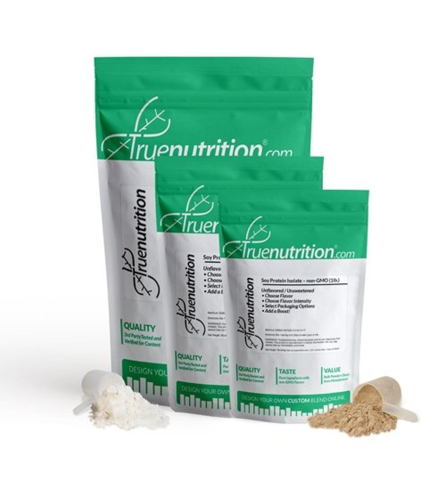 True Nutrition Non-GMO Soy Protein Isolate 5lb. - Unflavored - Buy Online on GoSupps.com