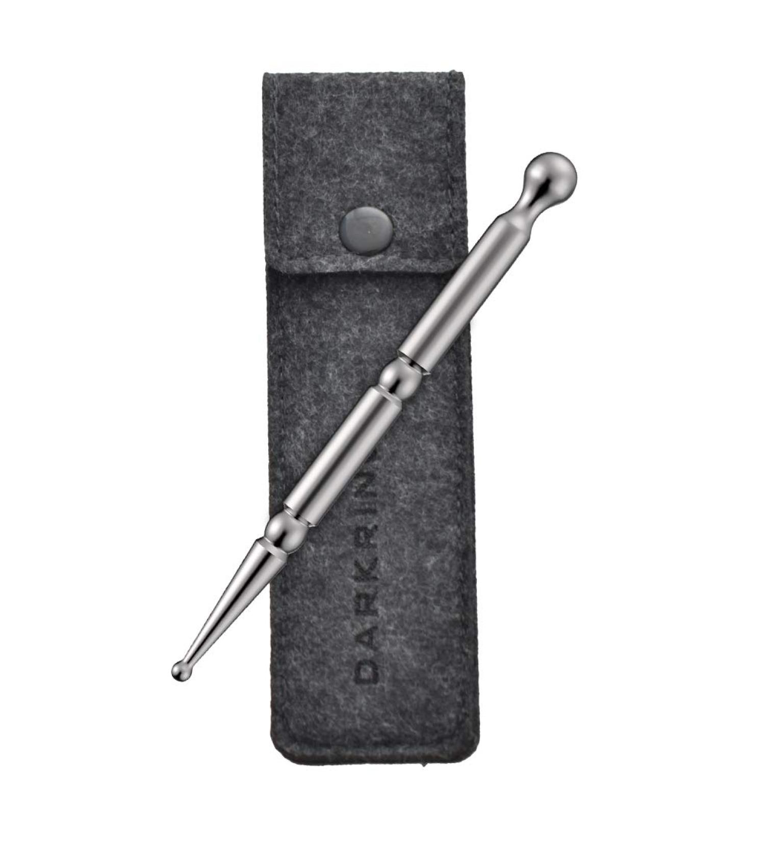 Stainless Steel Acupuncture Pen - Facial Reflexology & Trigger Point Massager for Deep Tissue Massage - Buy Online on GoSupps.com