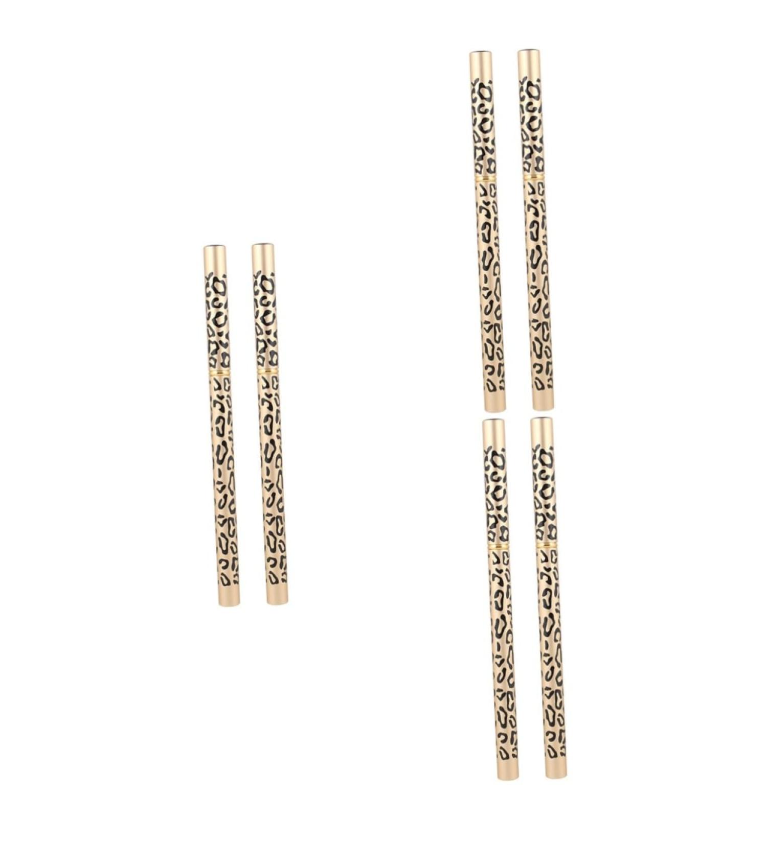 FRCOLOR 6 Pcs Black Eyeliner Waterproof Eyebrow Liner Eyebrow Pencils Eyebrow Brush Highlighter Cosmetic - Buy Online on GoSupps.com