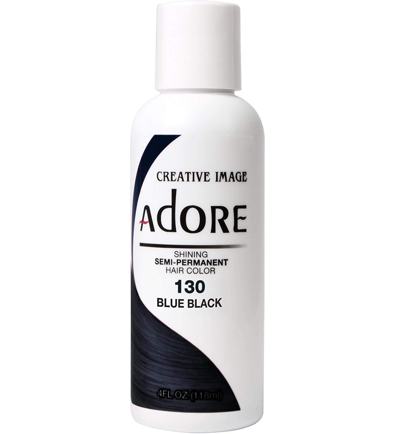 Creative Image Adore 130 Blue Black Hair Colour 118 ml