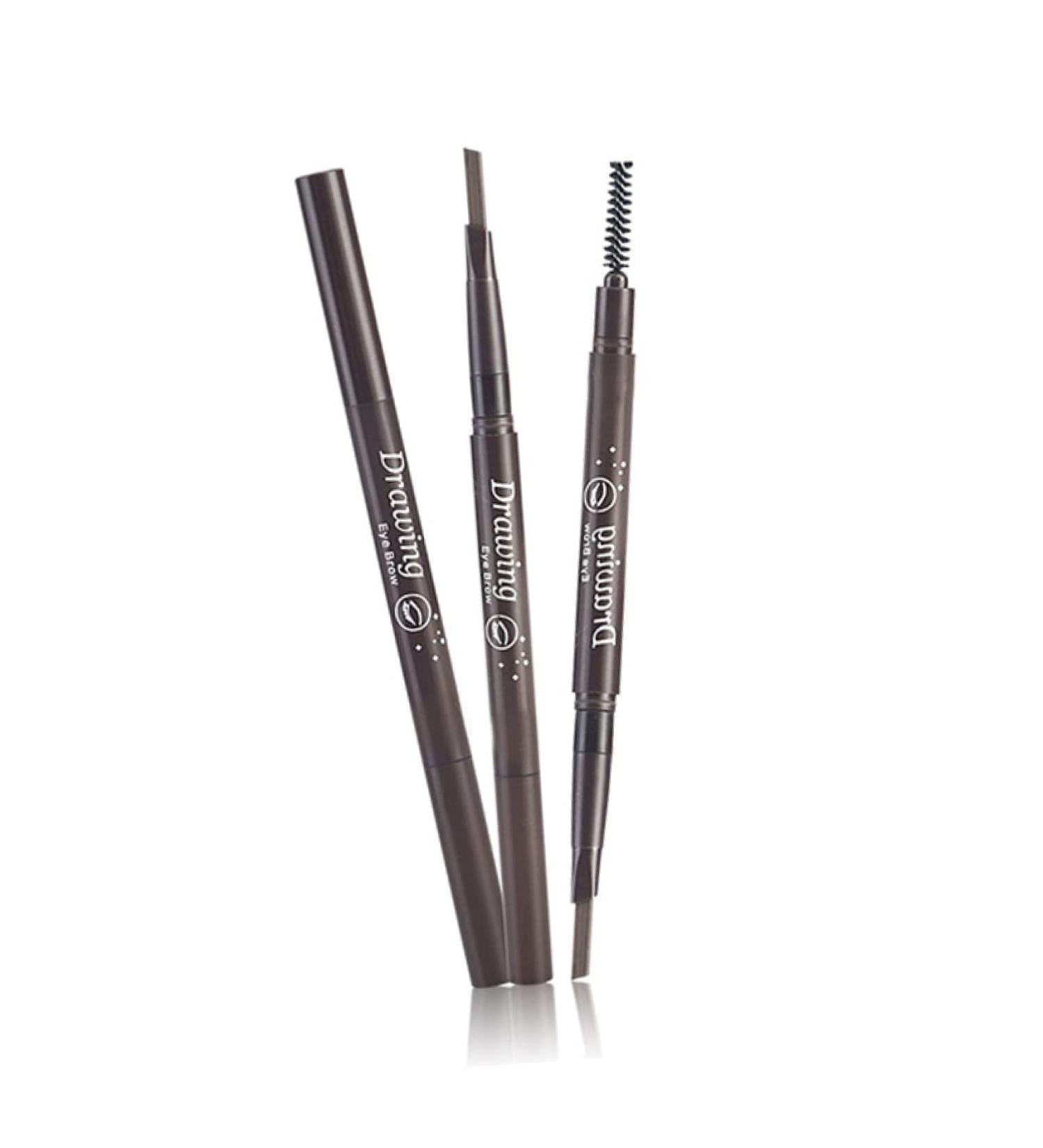 Ipetboom 2 1 Brow Brush Eyebrow Makeup Gothic+mirror Eyebrow Pencil Waterproof Filler To Rotate Water Proof - Buy Online on GoSupps.com