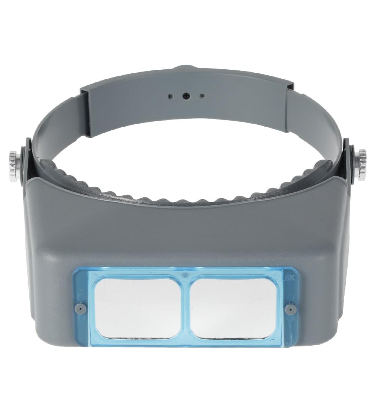 RVEFOT Head Mount Magnifier 1.5X 2X 2.5X 3.5X Headset Magnifying Glasses Optical Handsfree Binocular Magnifier Jeweler Magnifier Loupe with 4 Lens for Electronics Watch Repair Jeweler Antique(1 Set) - Buy Online on GoSupps.com