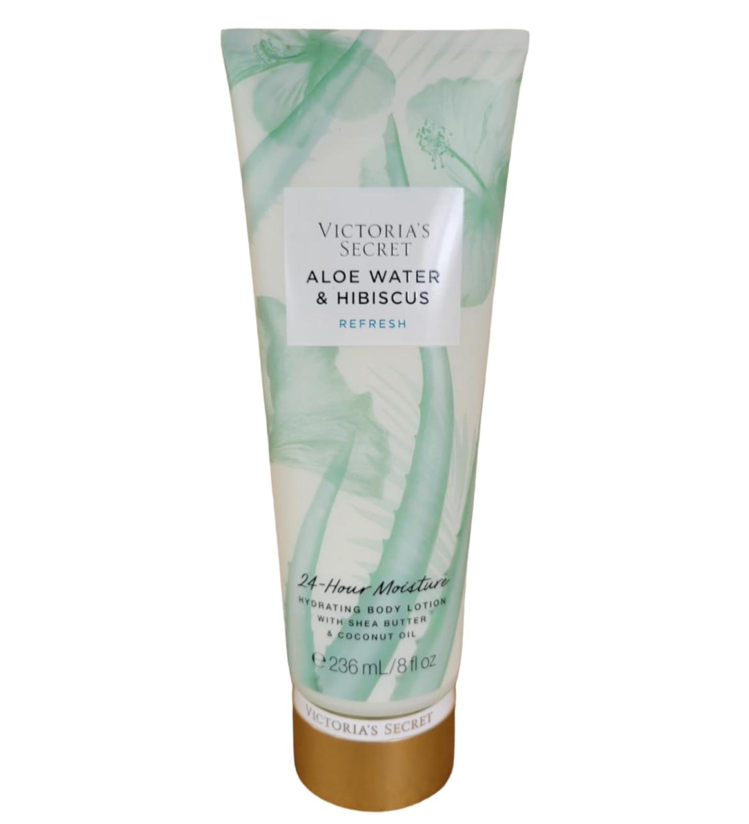 Victorias Secret Lotion Aloe Water and Hibiscus 8 fluid ounces