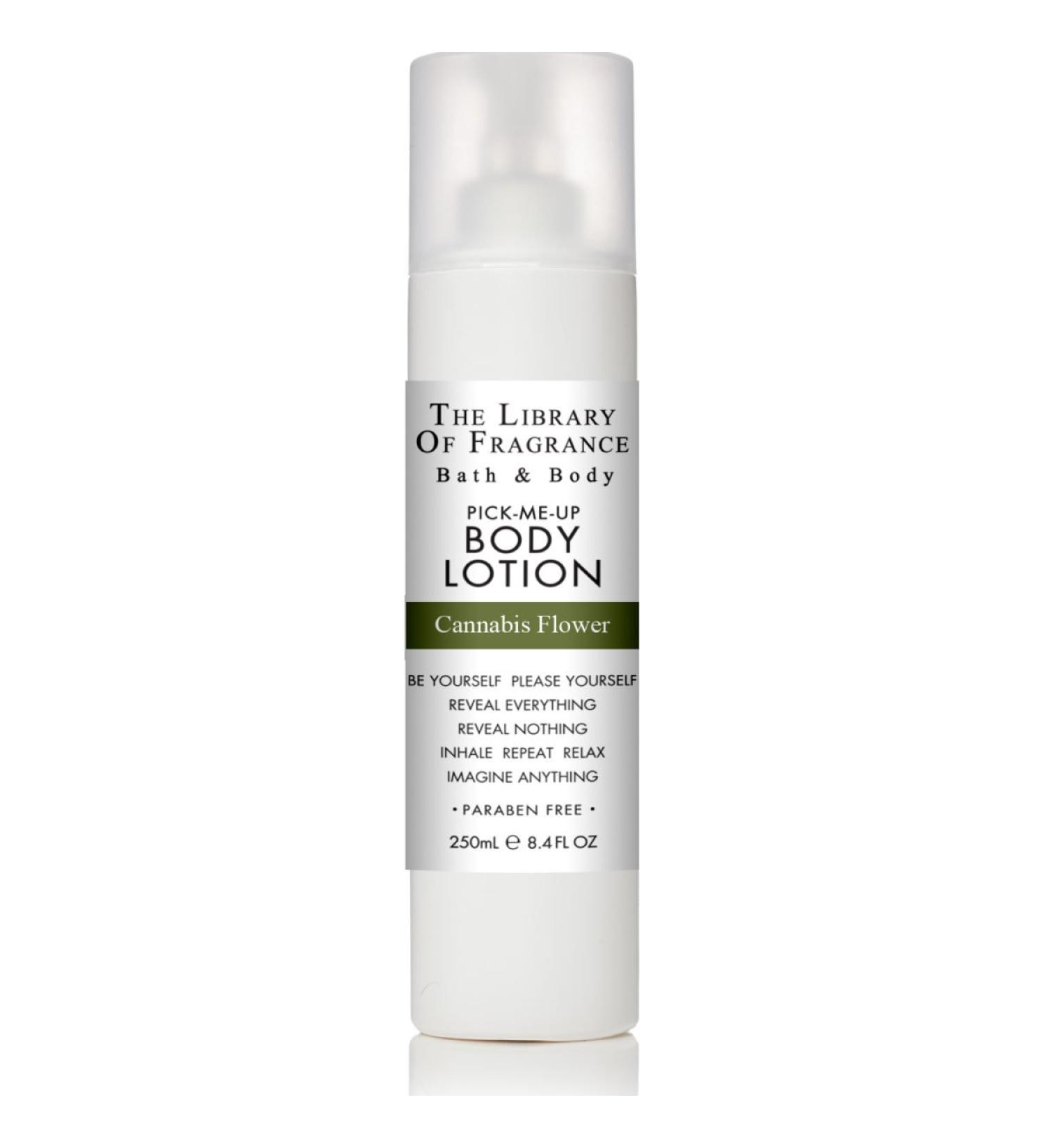 Cannabis Flower Body Lotion - Fleur de Cannabis Lait pour le Corps 250ml The Library of Fragrance
