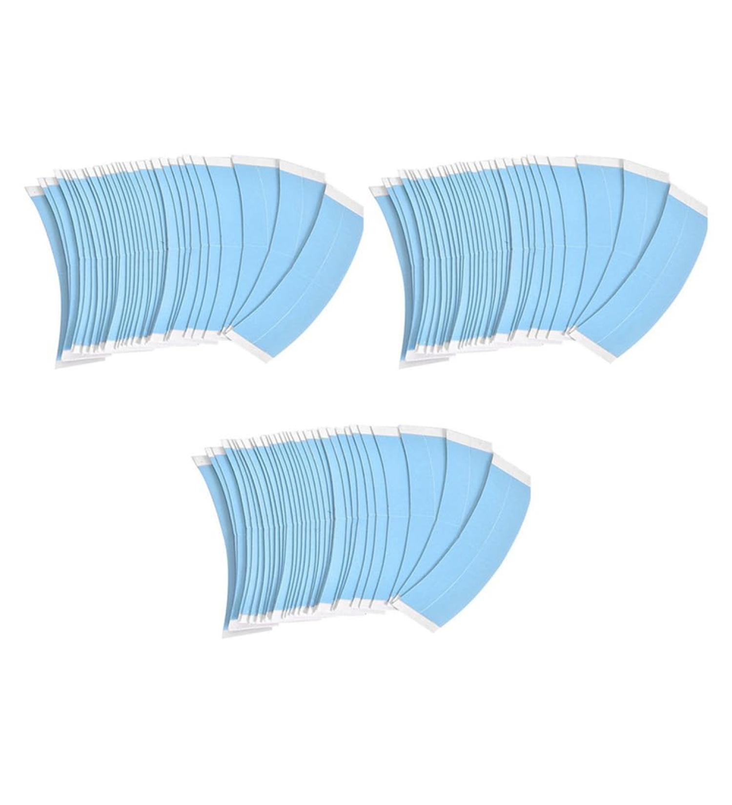 LOLPALONE 108Pc/Lot Fixed Hair Double Tape Wig Adhesive Extended Hair Strip Waterproof for Toupee Lace Wig Film with Slitting Line  - Buy Online on GoSupps.com