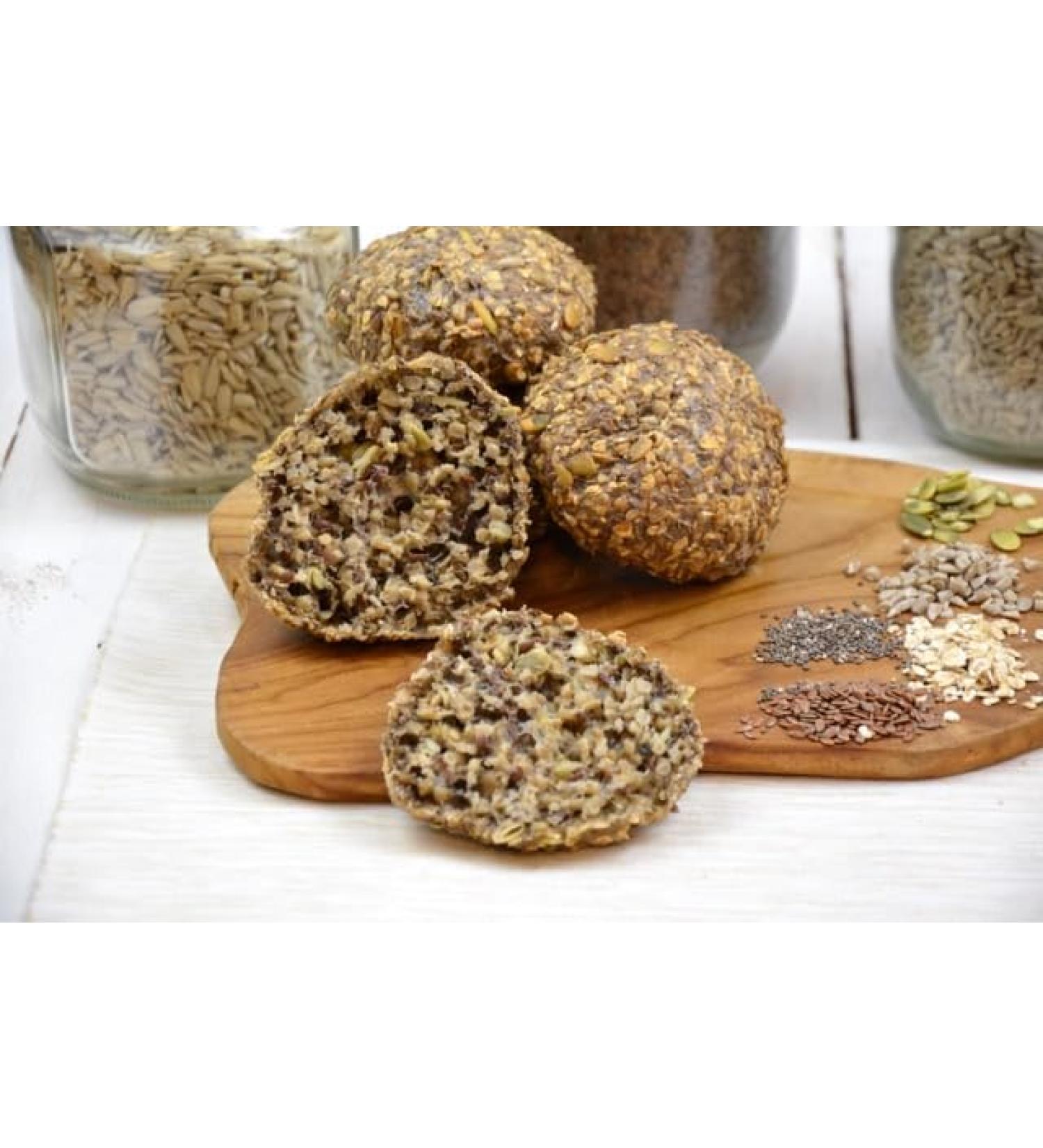 Dankebitte Wonder rolls oatmeal rolls Halong for 8 pieces 375g - Buy Online on GoSupps.com