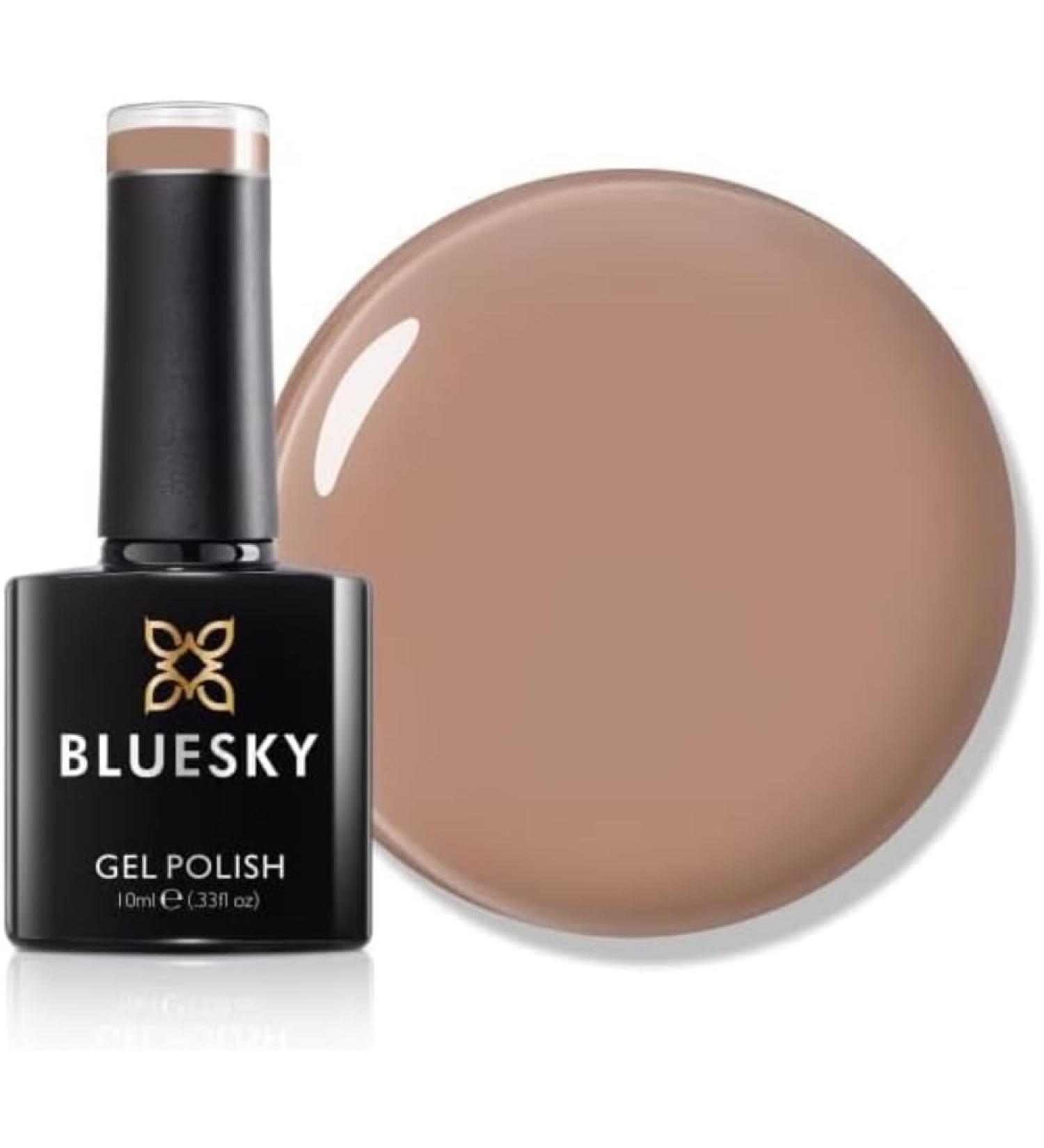 Bluesky Gel Nail Polish 10ml Caramel Dawn - SS2414 Caramel Brown Nail Polish for 21 Day Manicure Professional Salon & Home Use Requires Curing Under LED UV Nail Lamp - Buy Online on GoSupps.com