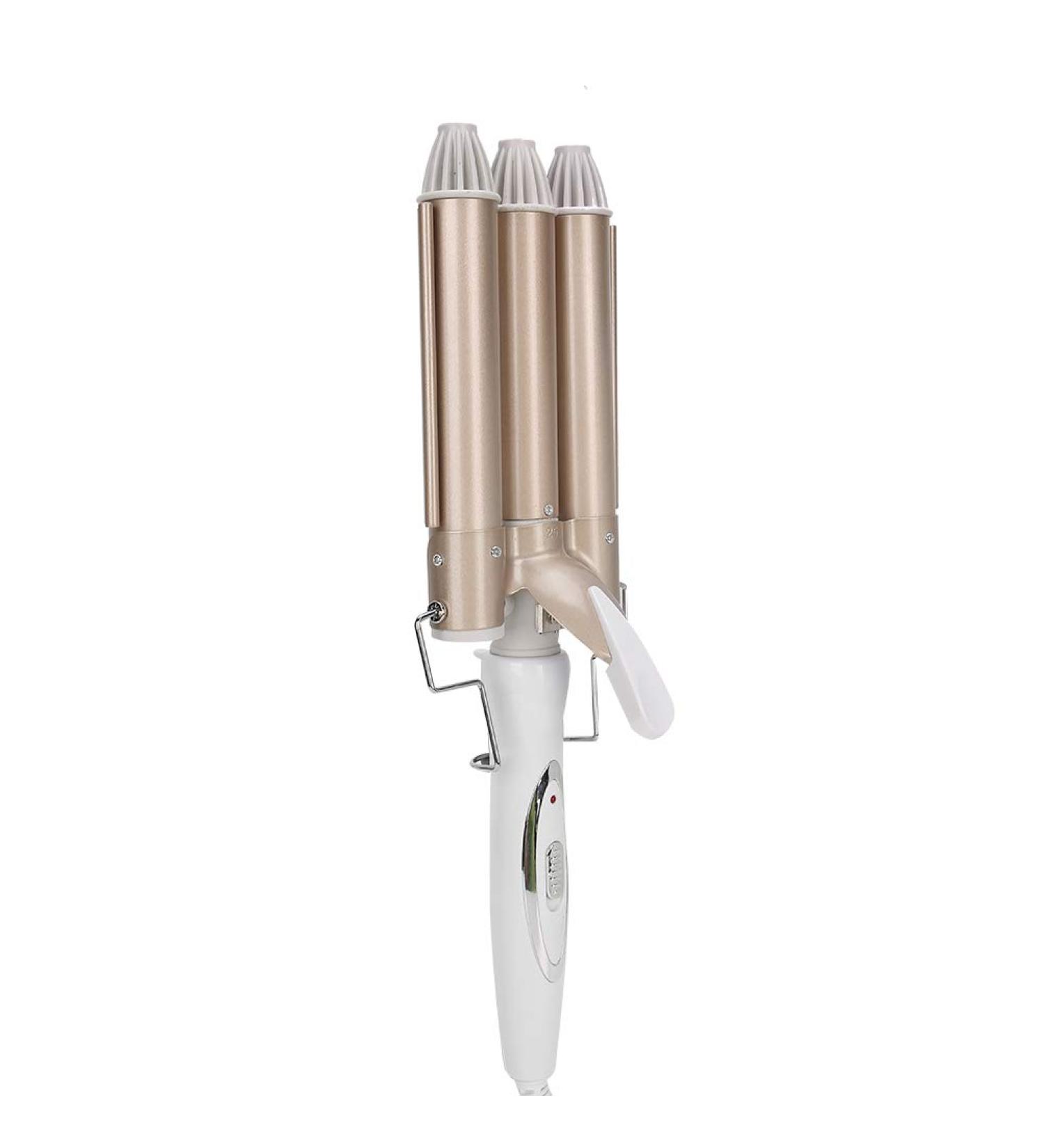 Smart Hair Lockenstab 3-Barrel Waver - 25mm Fast Heating Curling Rod | High-Quality ABS Hairdressing Tool for Salon Use | International Shipping Available - Buy Online on GoSupps.com
