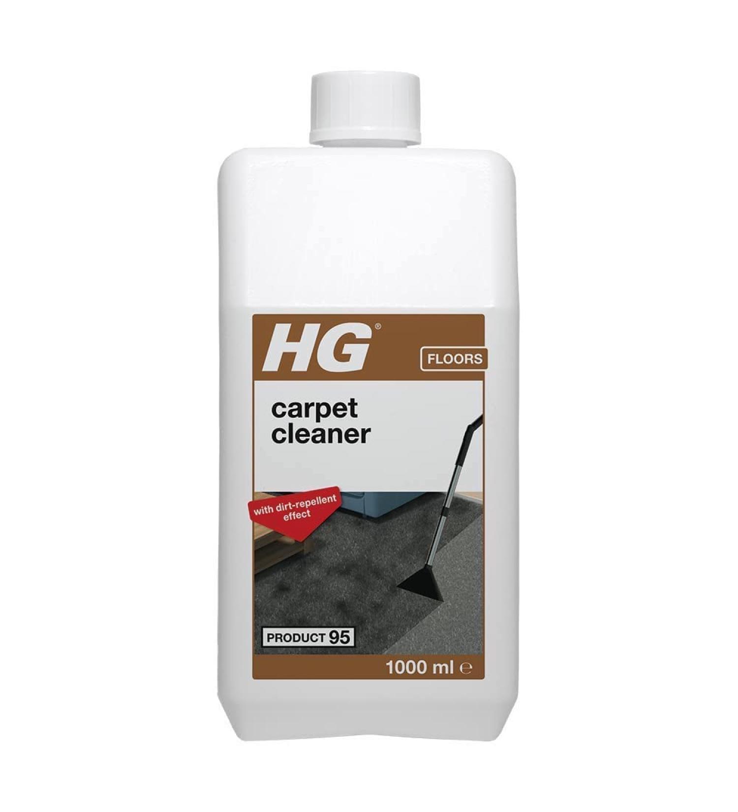 HG Carpet & Upholstery Cleaner with Dirt Repellent Product 95 Removes Grime Quickly and Thoroughly for Most Types of Fabrics 1L (151100106) - Buy Online on GoSupps.com