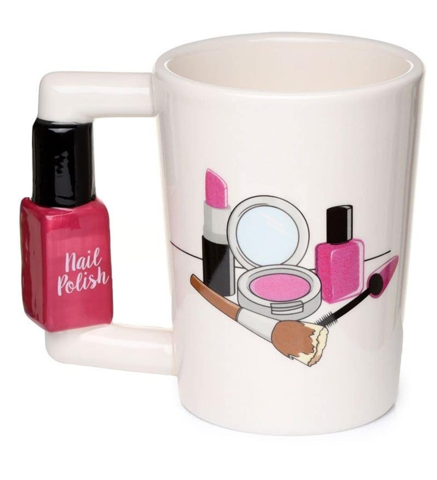  BARBACADO Mug with a handle in the shape of a nail polish - Buy Online on GoSupps.com