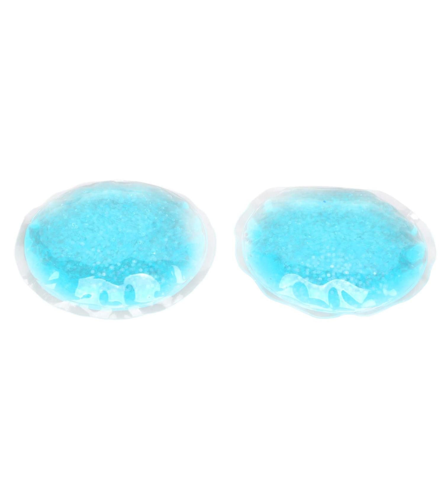Reusable Eye Gel Pads Gel Eye Mask Cold Pack Eye Cooling Pads Blue Round Swelling Eye - Buy Online on GoSupps.com