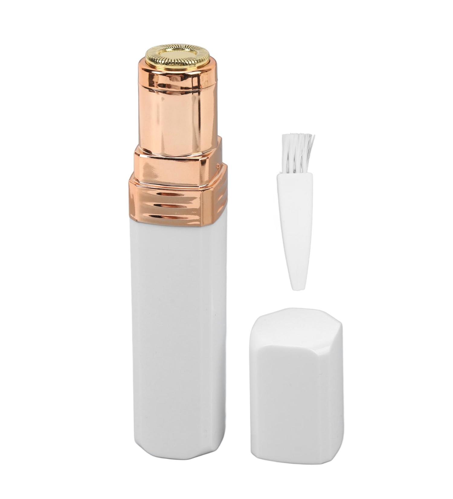 Face and Eyebrow Hair Trimmer - High-Tech Battery Operated Hair Removal | Travel-Friendly (White - Buy Online on GoSupps.com