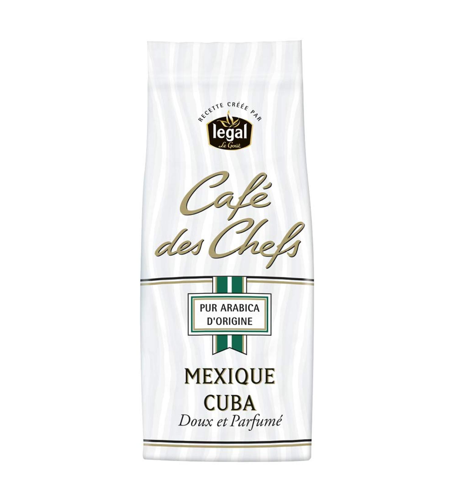 Caf s Legal Caf des Chefs Mexico Cuba 250 g - Pack of 4 - Buy Online on GoSupps.com