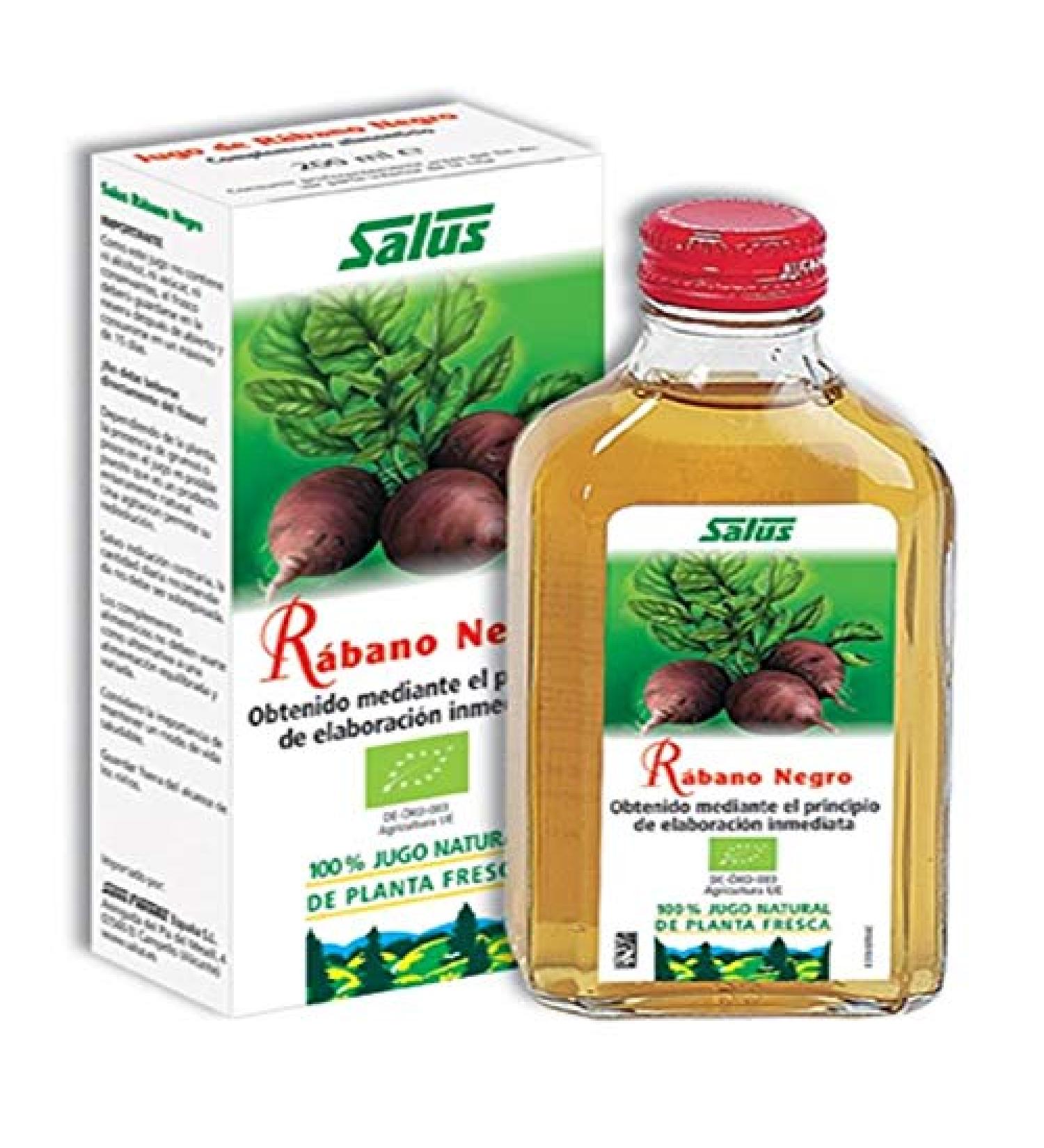 Salus - Radis Noir Bio - Suc De Plantes Fraiche 200ml