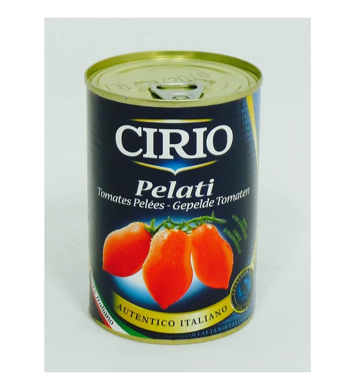 2 x Cirio Peeled Plum Tomatoes 12 x 400g