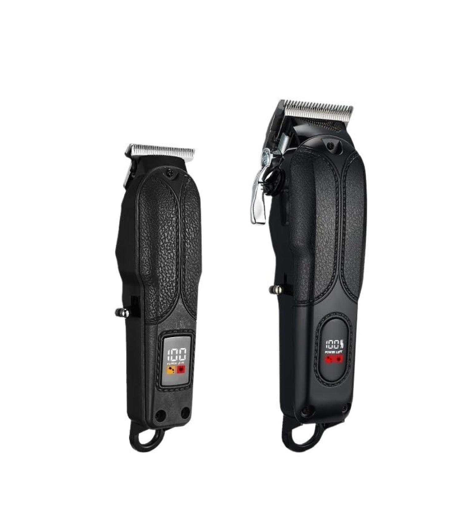 Shop Electric Charging Pusher Carving Scissors | 19cm Digital Display Home Barber Tool - International Shipping Available - Buy Online on GoSupps.com