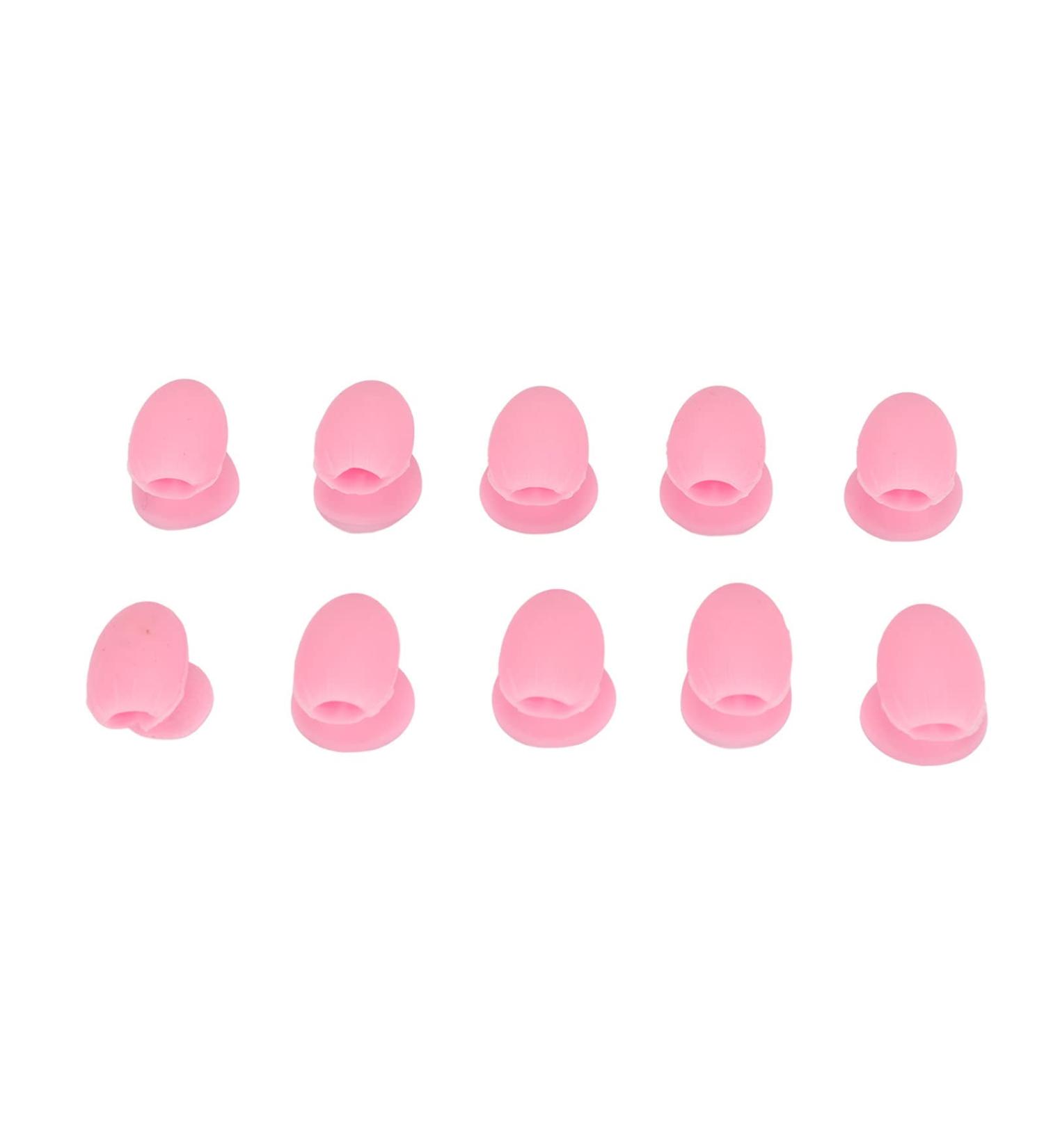 10 Silicone Lip Brush Covers with Suction Cup - Dust-Tight & Protective for International Shipping - Buy Online on GoSupps.com