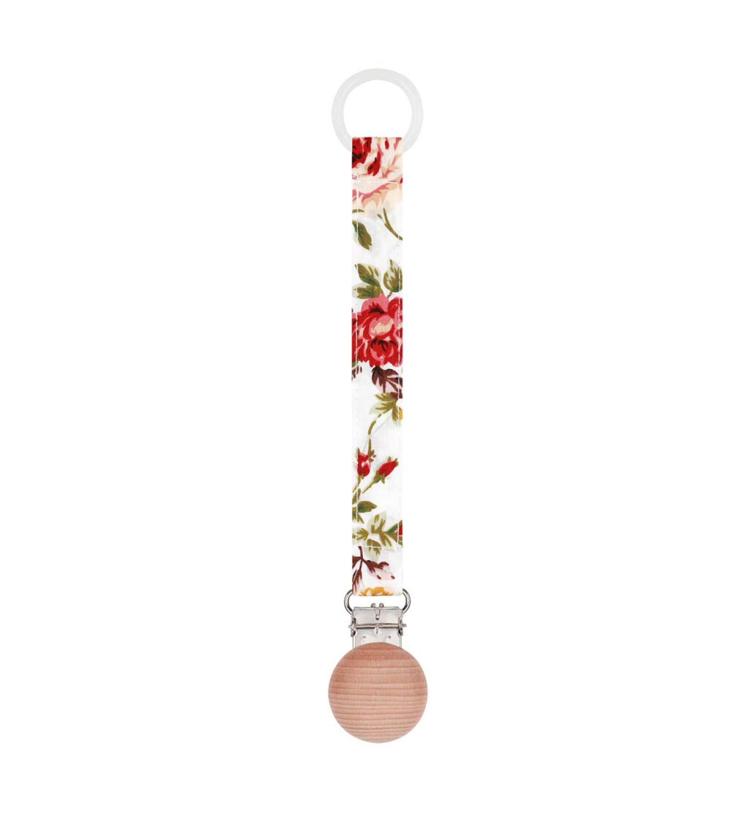 Buy Cotton Linen Baby Pacifier Clip Chain | Secure Nipple Holder for Infants | International Shipping - Buy Online on GoSupps.com