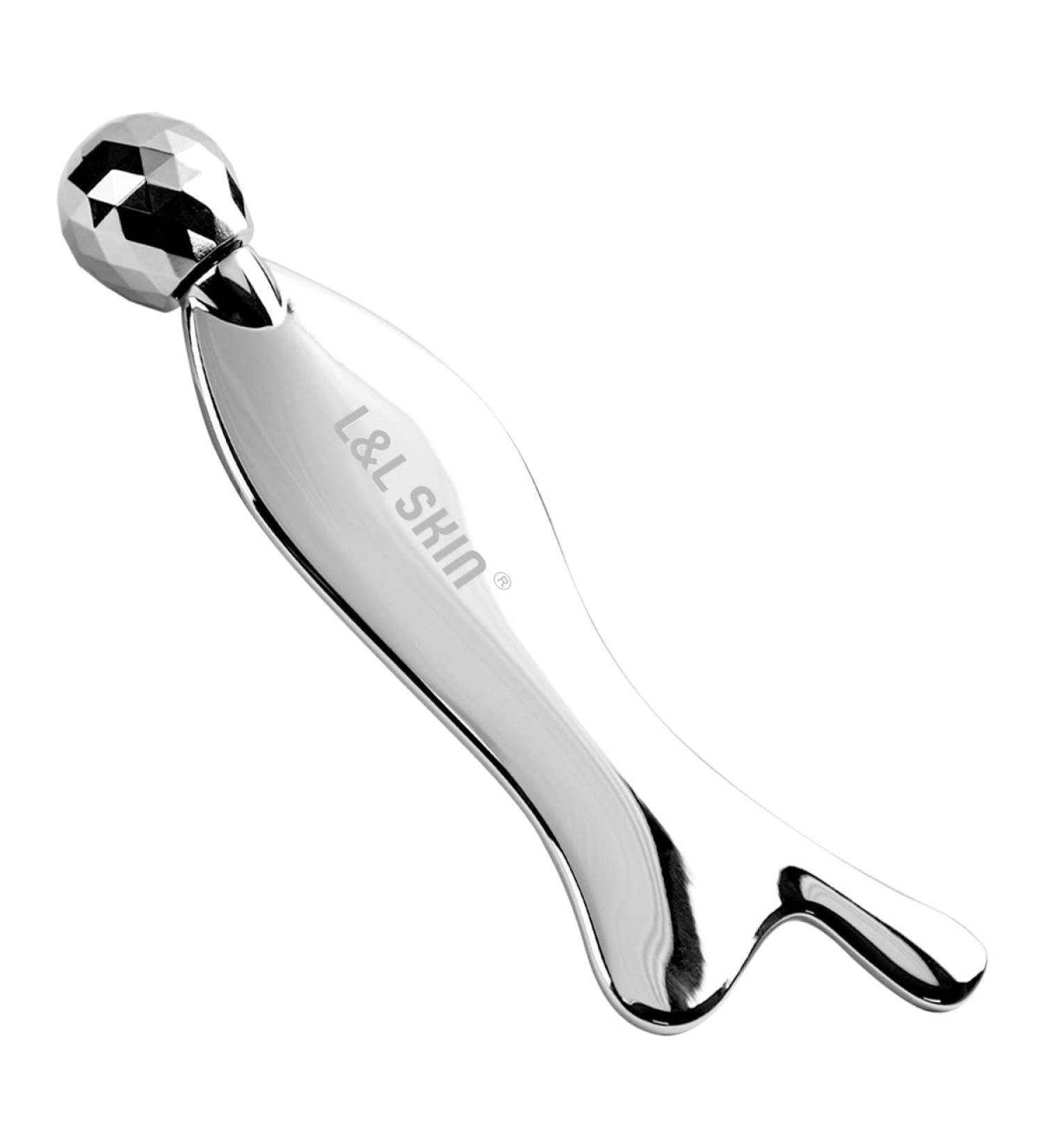 Buy L&L SKIN Gua Sha Tool & Facial Roller - Enhance Your Skincare Routine | International Shipping - Buy Online on GoSupps.com