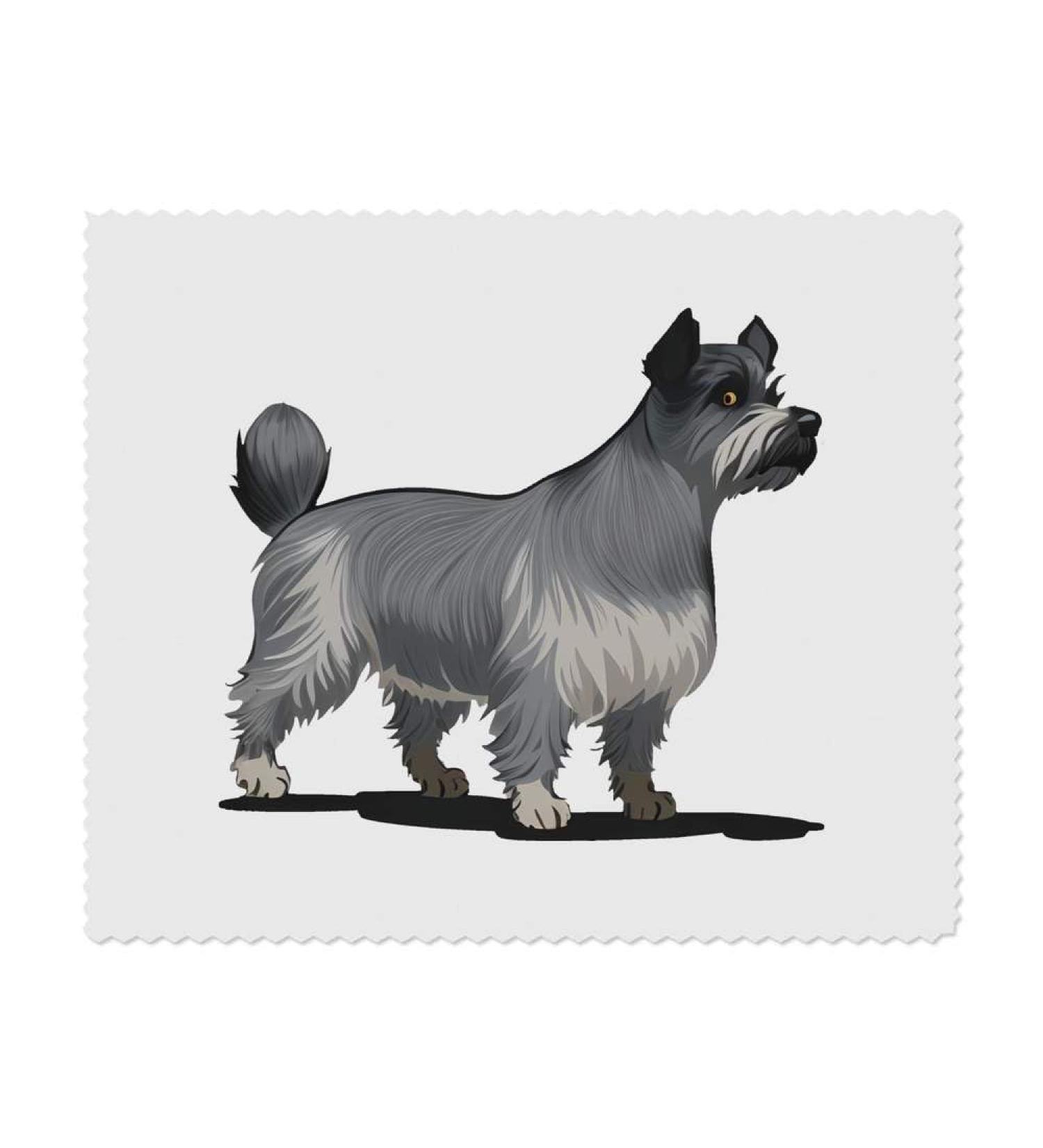 Buy Miniature Schnauzer Microfiber Cleaning Cloths - 2 Pack | International Shipping Available - Buy Online on GoSupps.com