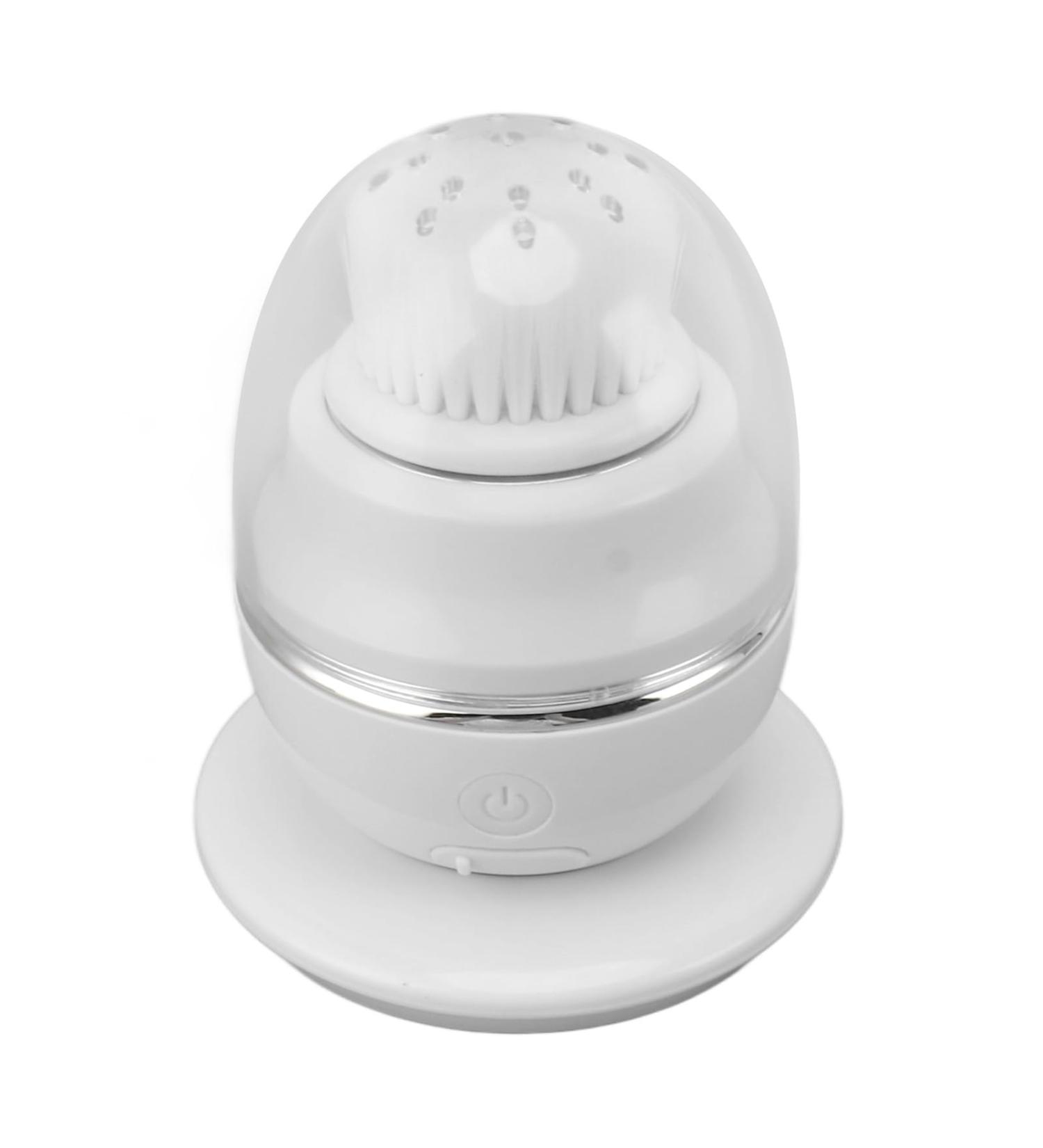 Electric Facial Scrubber Facial Skin Cleanser Brush Effective Cleaning Comfortable Grip for Home - Buy Online on GoSupps.com