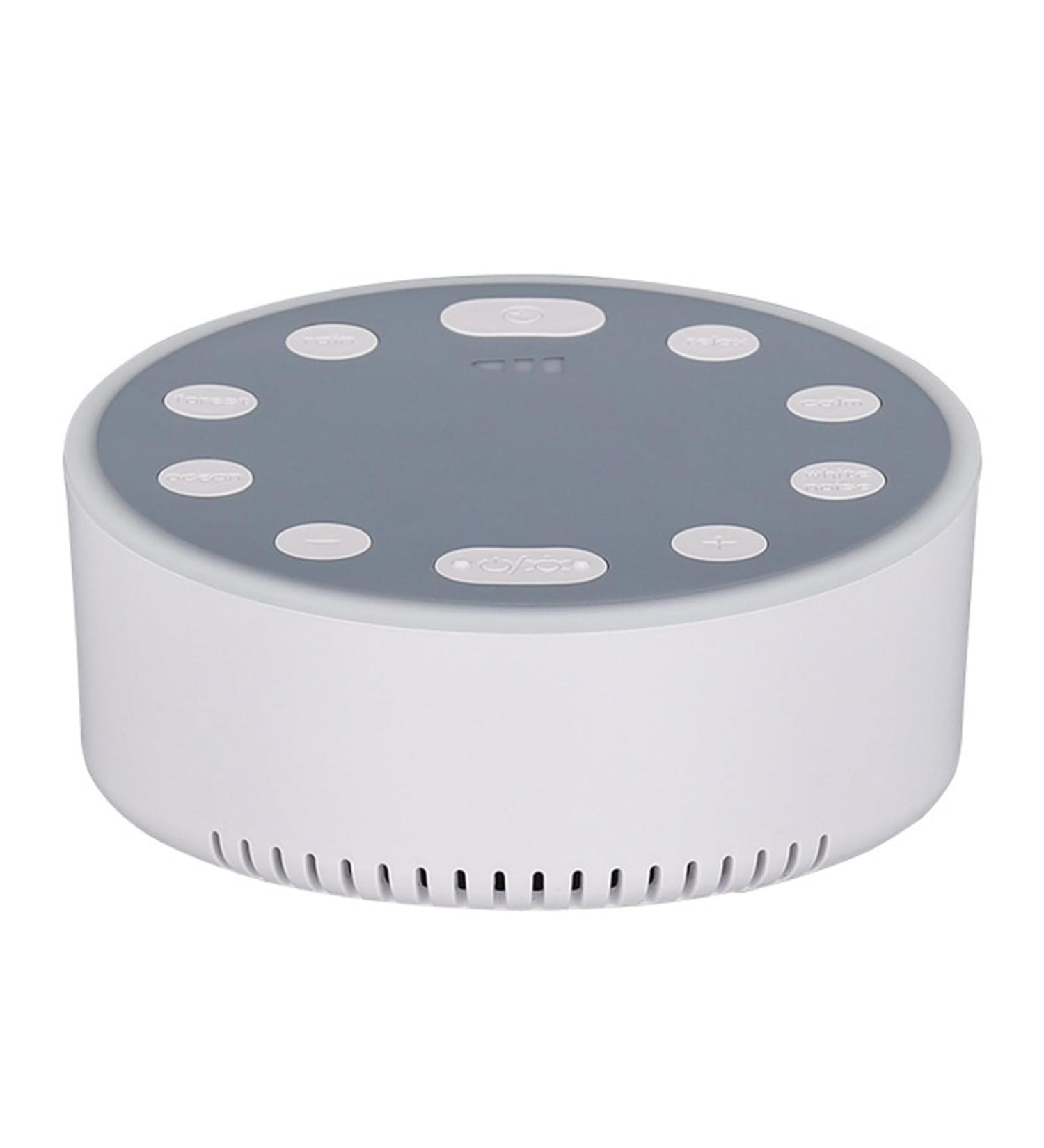 Meditation White Noise Sound Machine 6 Soothing Sounds moderate atmosphere light 3 Timers Portable Sleep Machine Sleep Therapy for Kids Adults - Buy Online on GoSupps.com